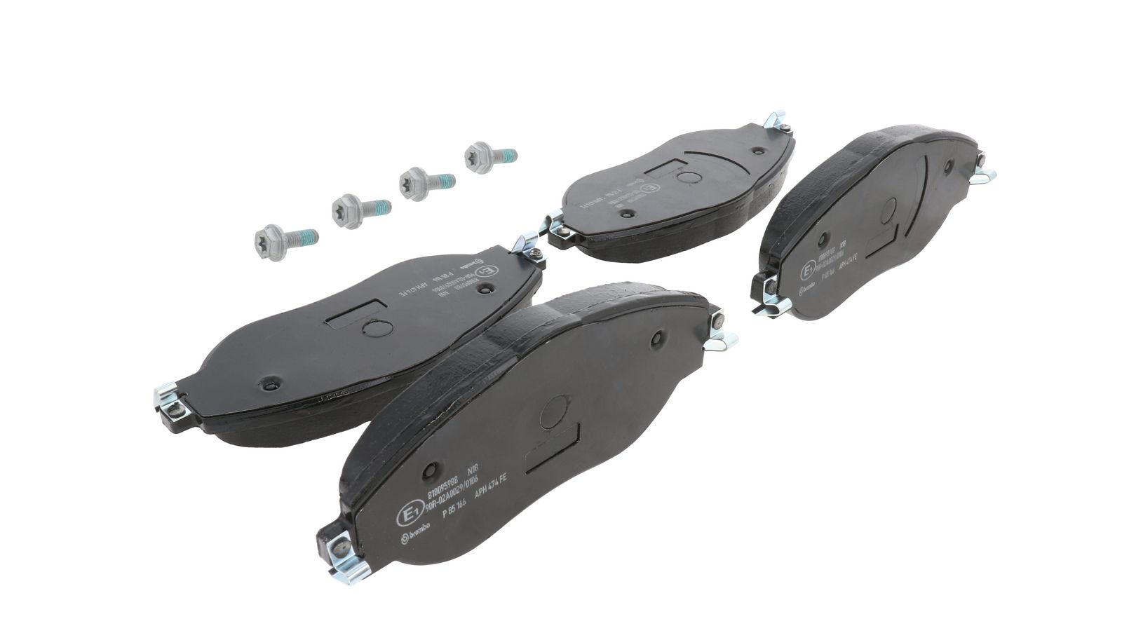 PRIME Low-Met Front Disc Brake Pad Set - P85166_10
