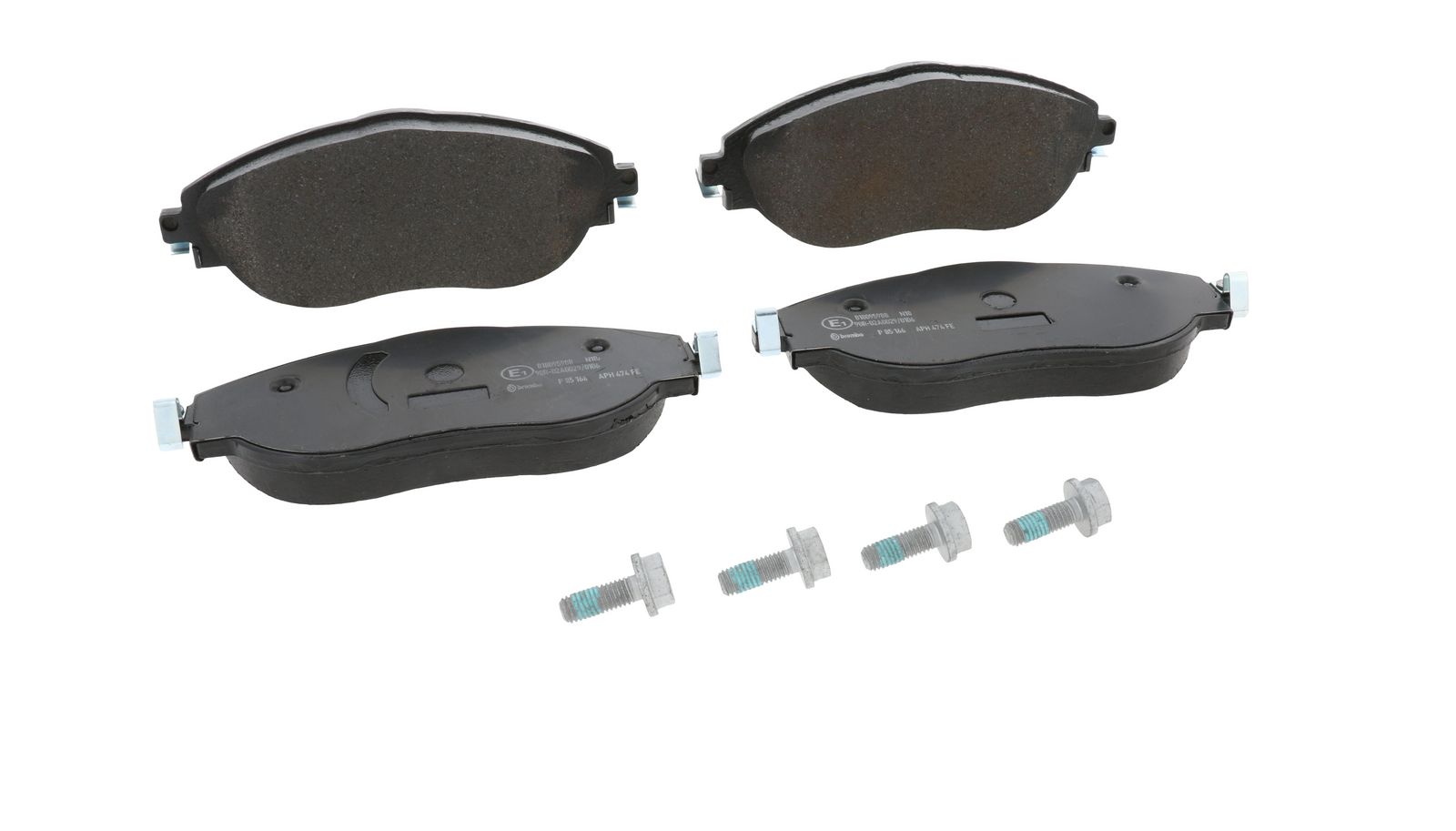 PRIME Low-Met Front Disc Brake Pad Set - P85166_24