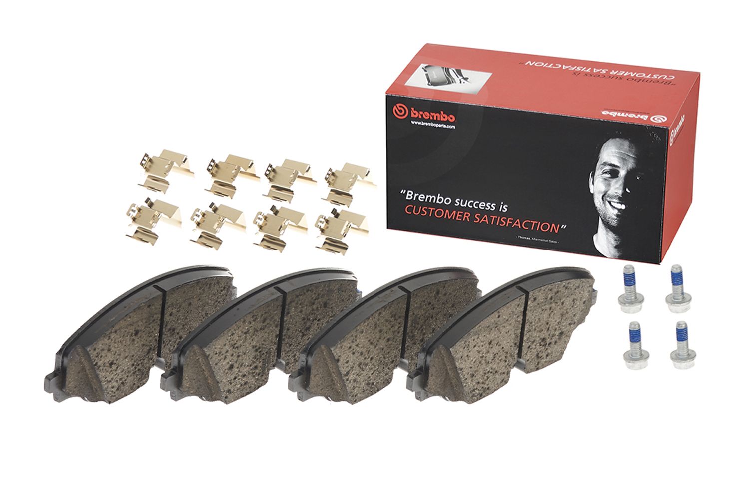 PRIME Low-Met Front Disc Brake Pad Set - P85176_01