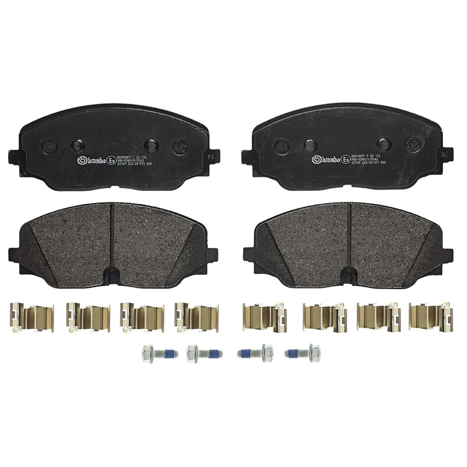 PRIME Low-Met Front Disc Brake Pad Set - P85176_02