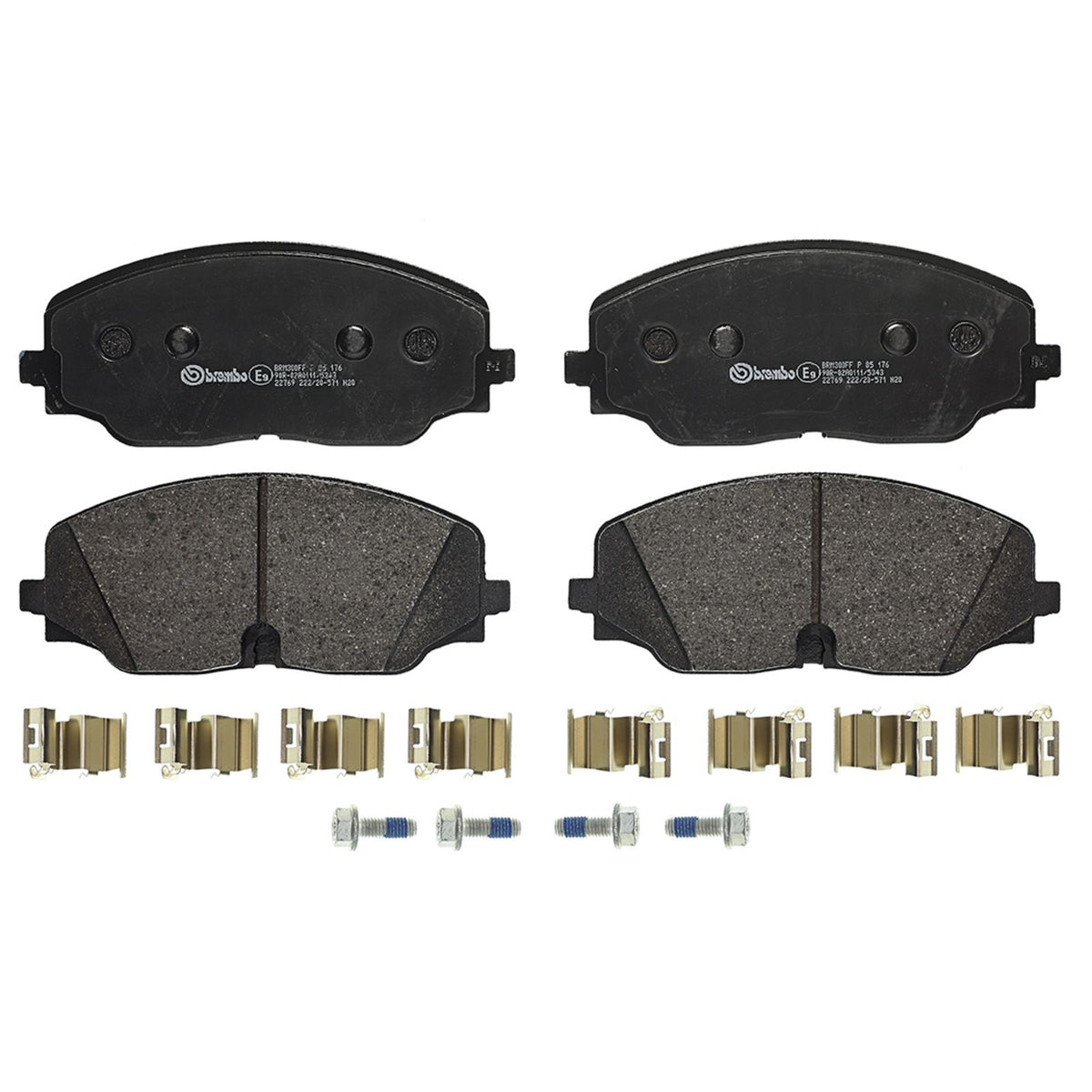 PRIME Low-Met Front Disc Brake Pad Set - P85176_02