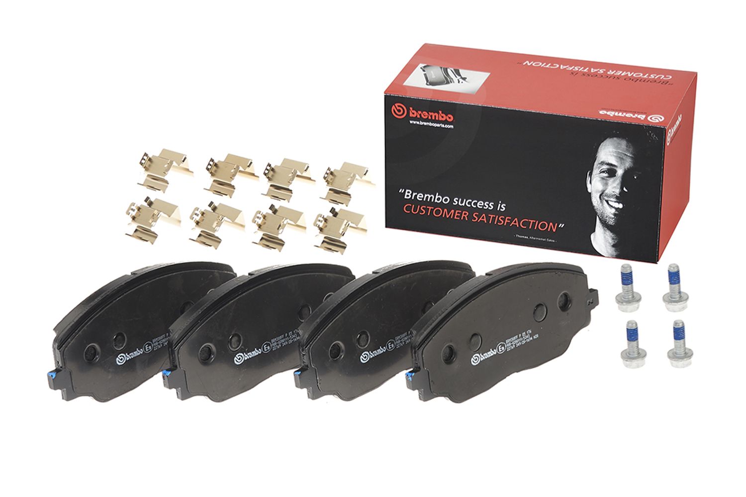 PRIME Low-Met Front Disc Brake Pad Set - P85176_03