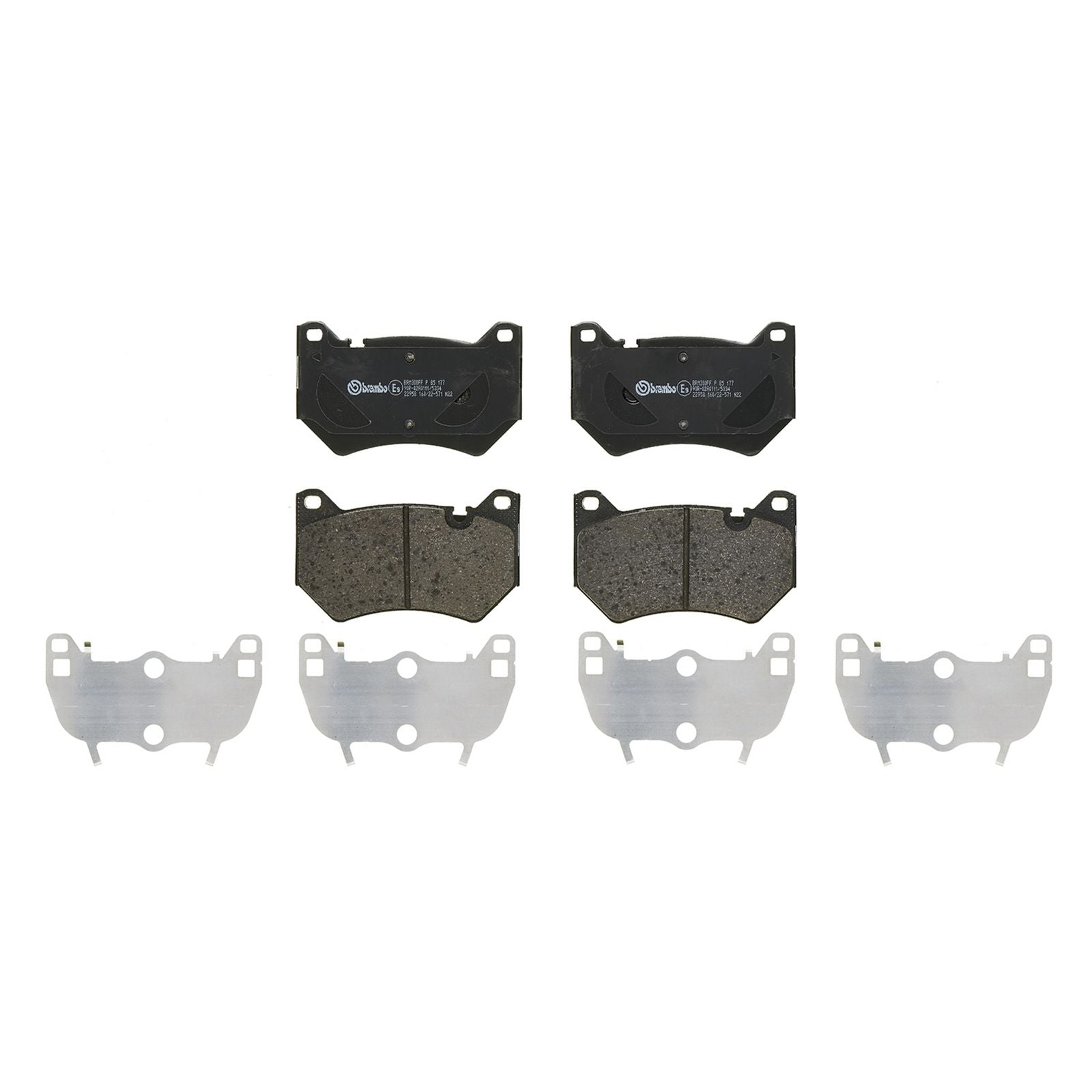 PRIME Low-Met Front Disc Brake Pad Set - P85177_02