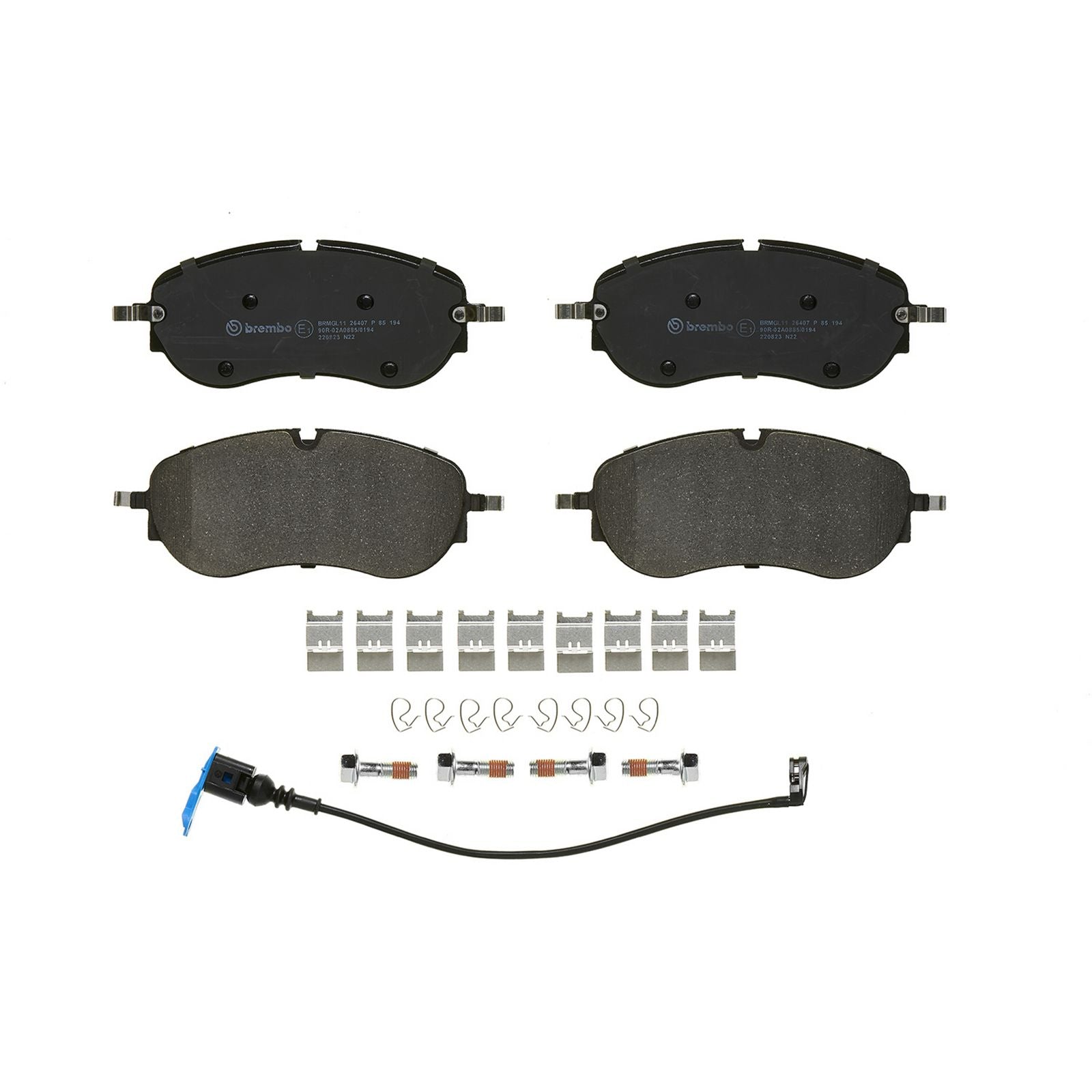 PRIME Low-Met Front Disc Brake Pad Set - P85194_03