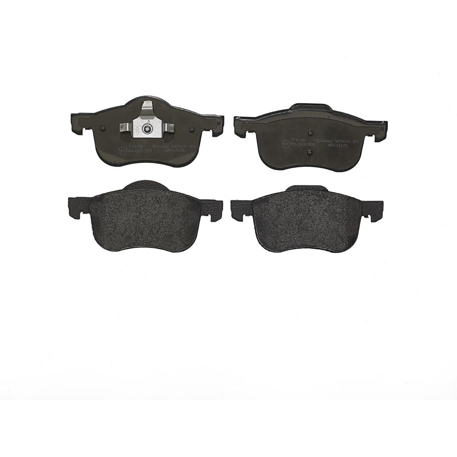 PRIME Low-Met Front Disc Brake Pad Set - P86016_03