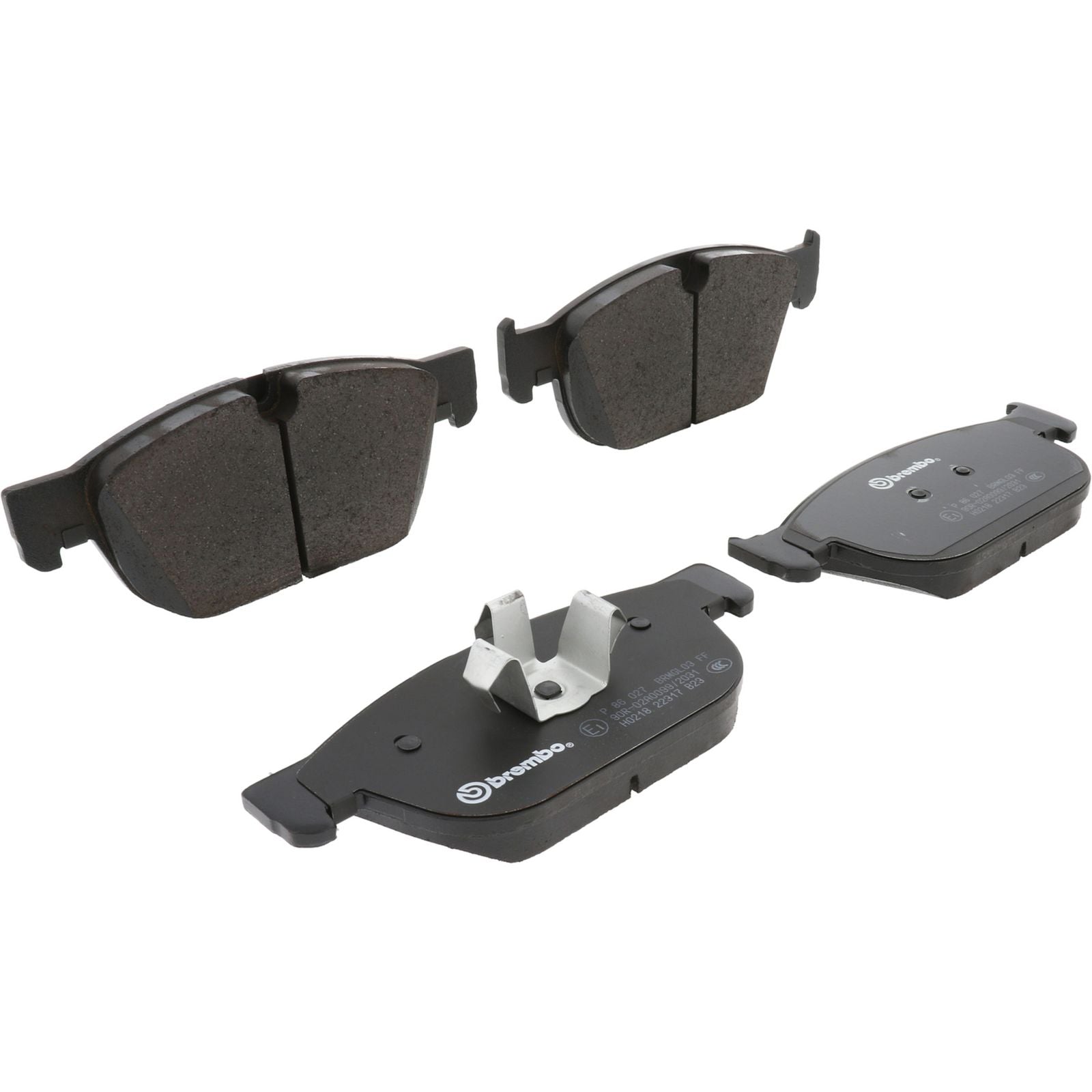 PRIME Low-Met Front Disc Brake Pad Set - P86027_01