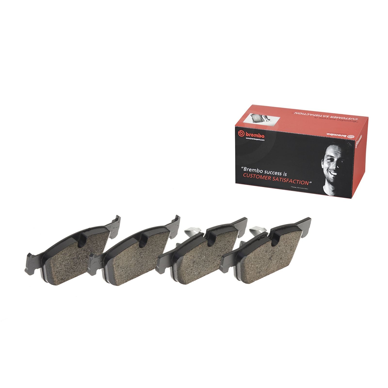 PRIME Low-Met Front Disc Brake Pad Set - P86028_01
