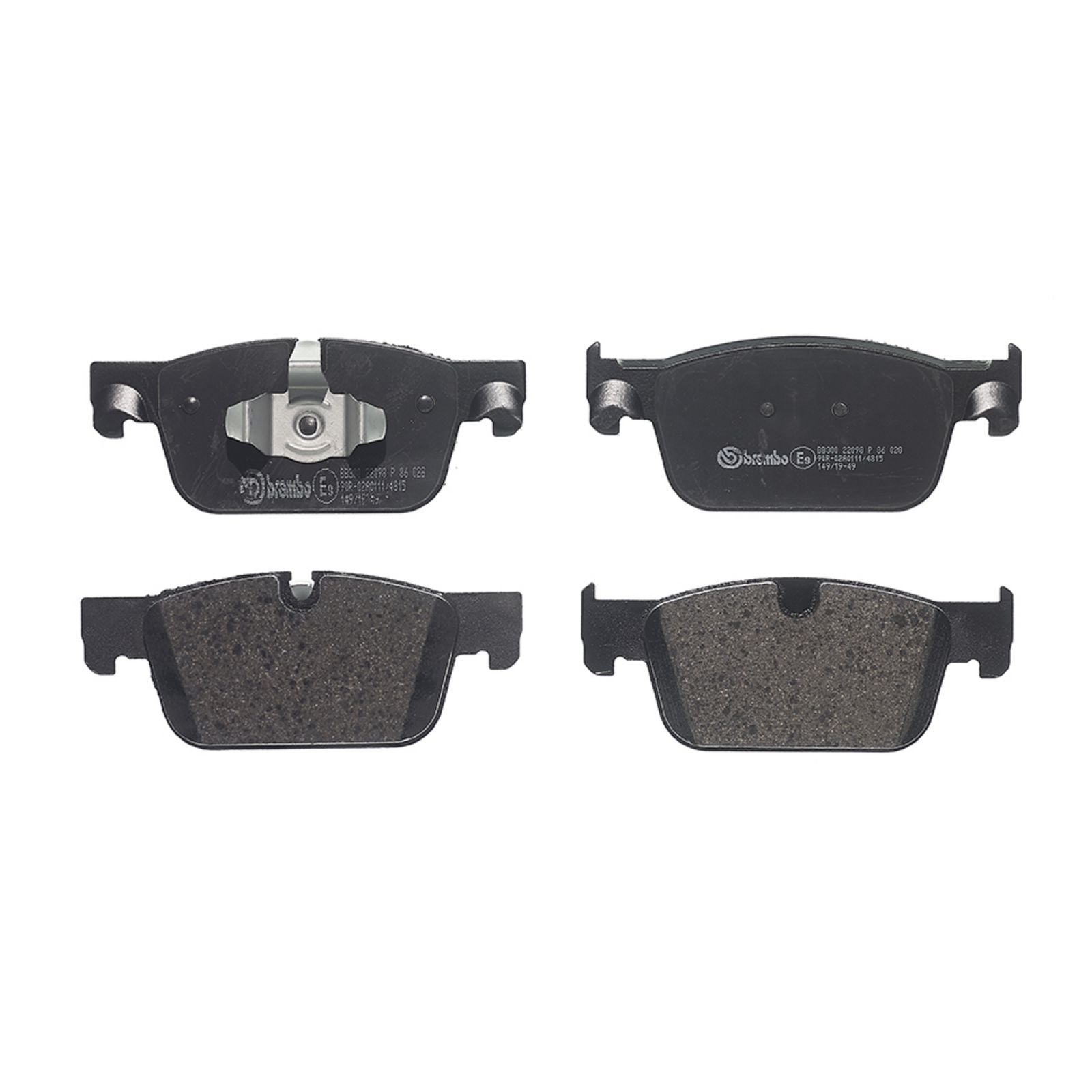 PRIME Low-Met Front Disc Brake Pad Set - P86028_02