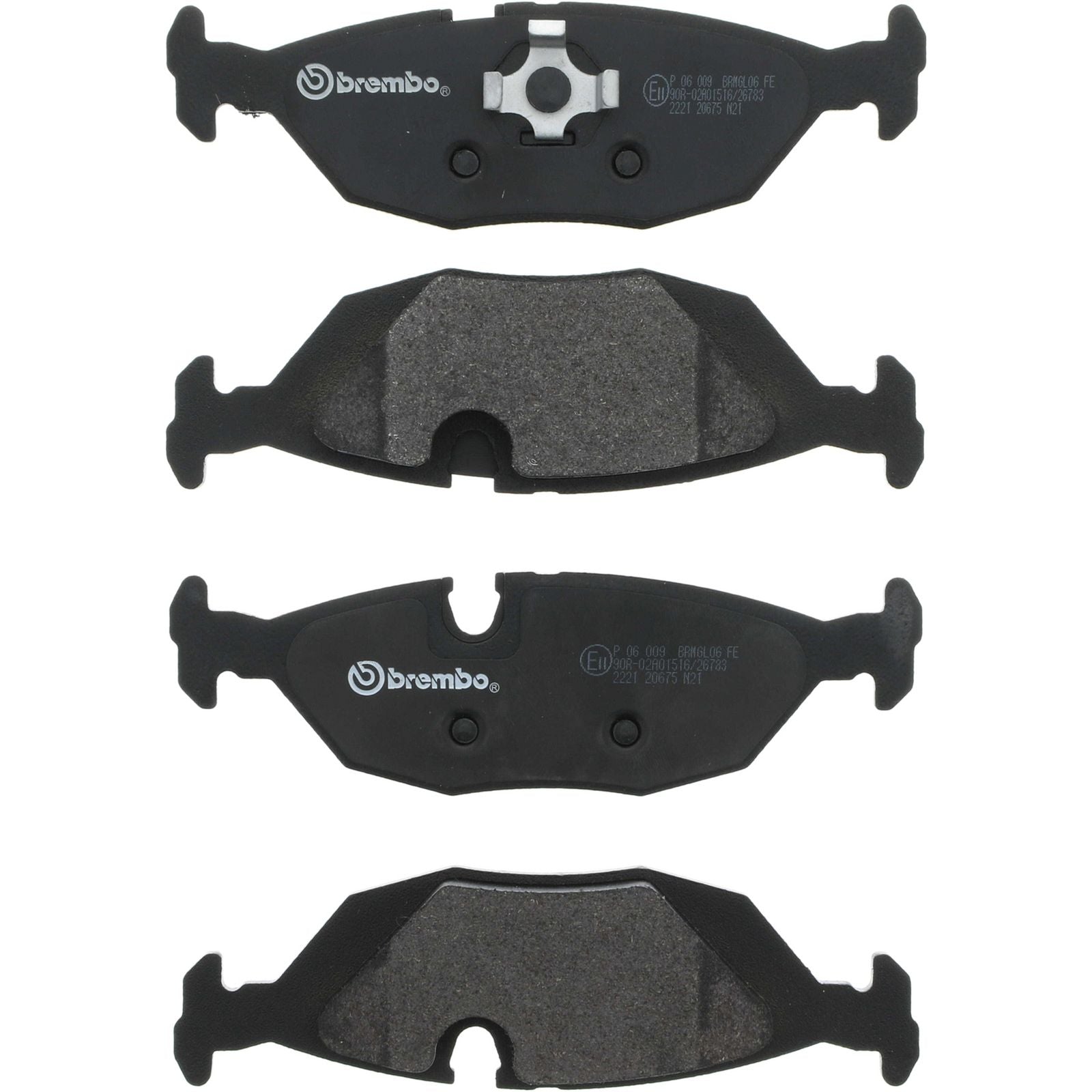 PRIME Low-Met Rear Disc Brake Pad Set - P06009_02