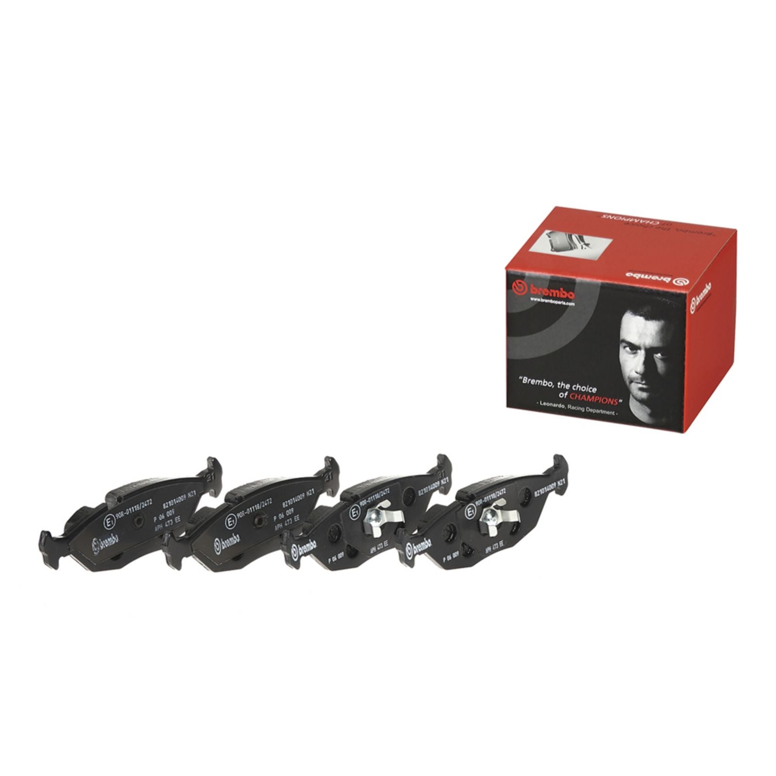PRIME Low-Met Rear Disc Brake Pad Set - P06009_28