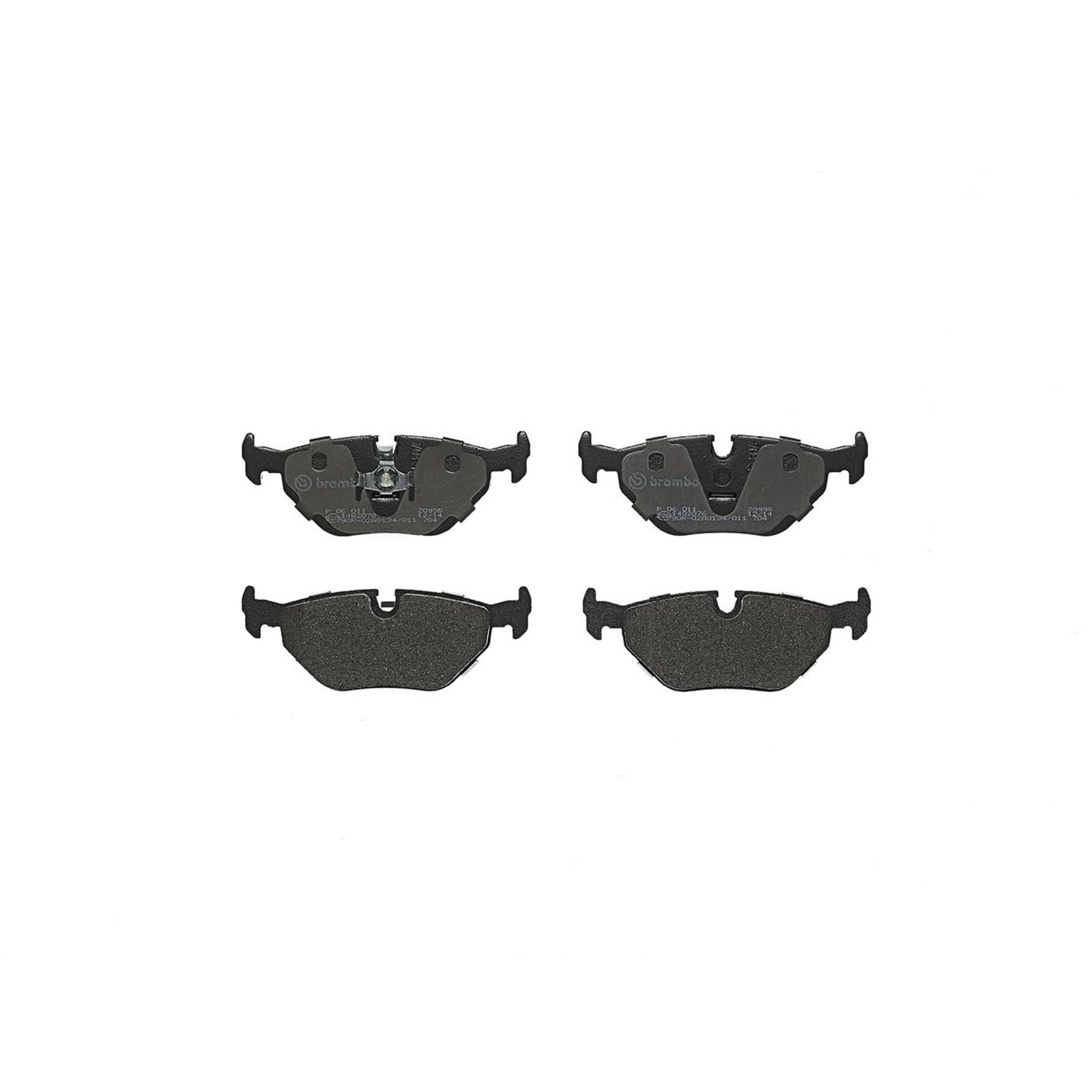 PRIME Low-Met Rear Disc Brake Pad Set - P06011_01