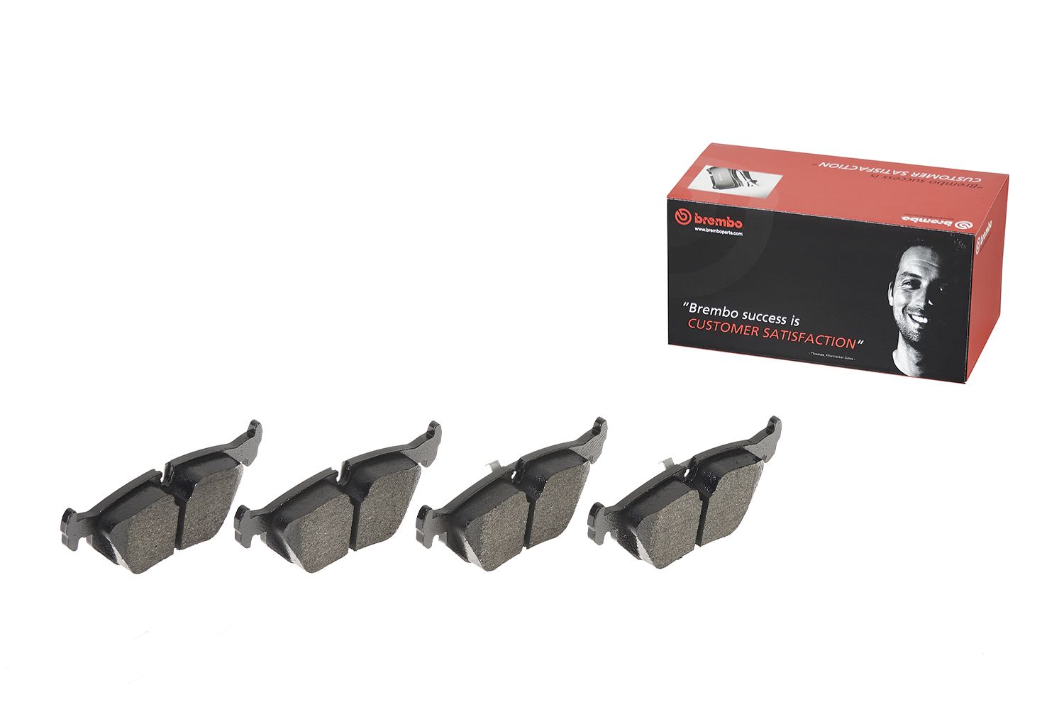 PRIME Low-Met Rear Disc Brake Pad Set - P06013_01