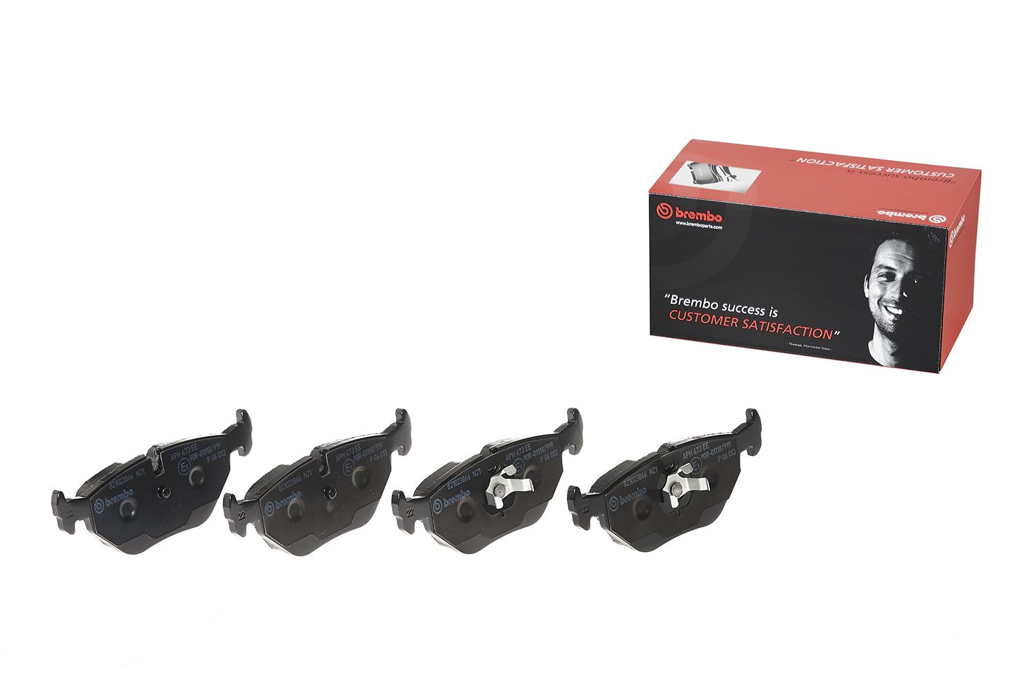 PRIME Low-Met Rear Disc Brake Pad Set - P06013_03