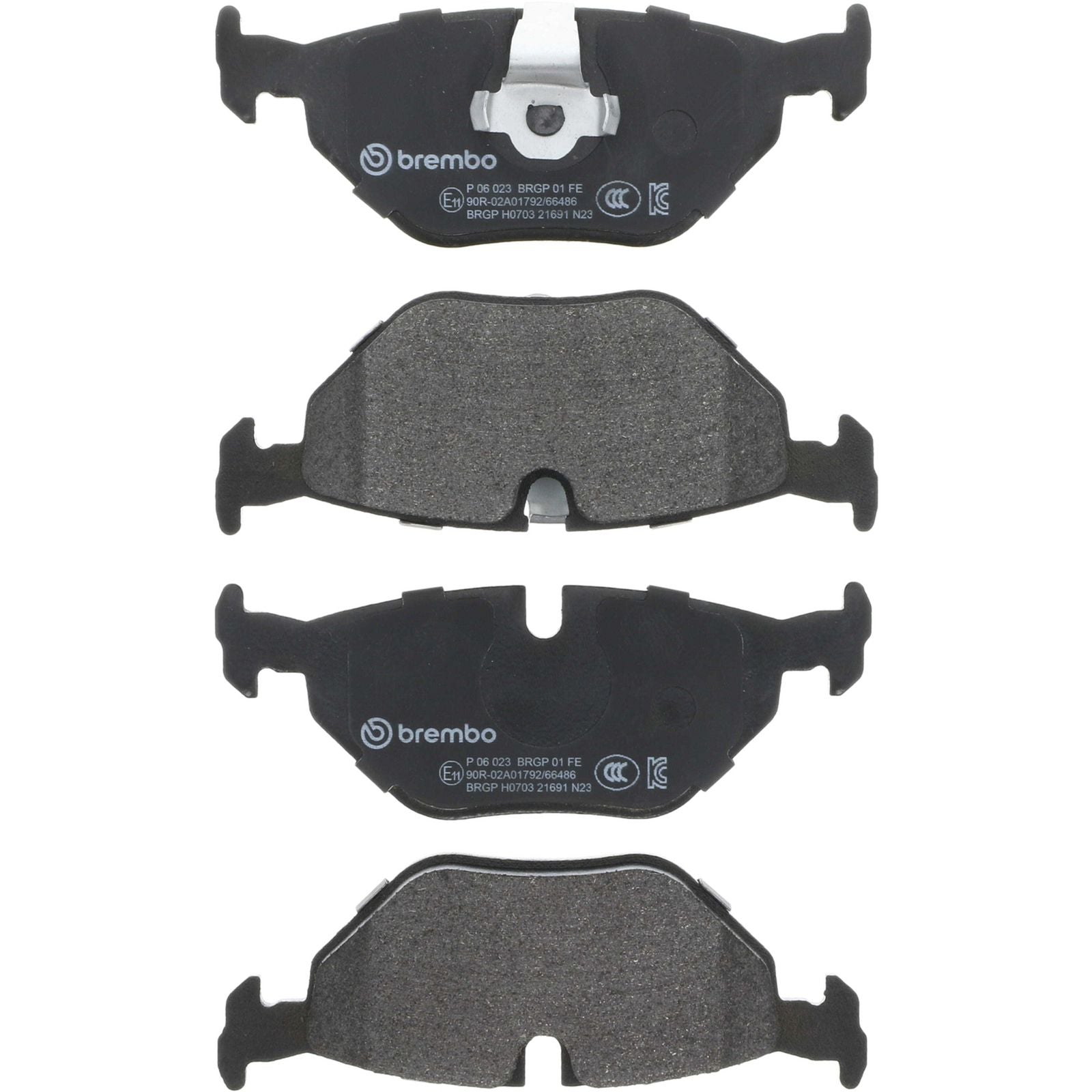 PRIME Low-Met Rear Disc Brake Pad Set - P06023_03