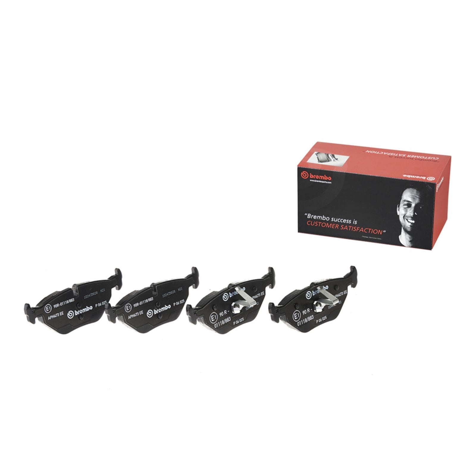 PRIME Low-Met Rear Disc Brake Pad Set - P06025_02