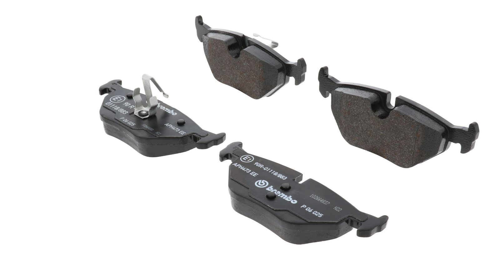PRIME Low-Met Rear Disc Brake Pad Set - P06025_07