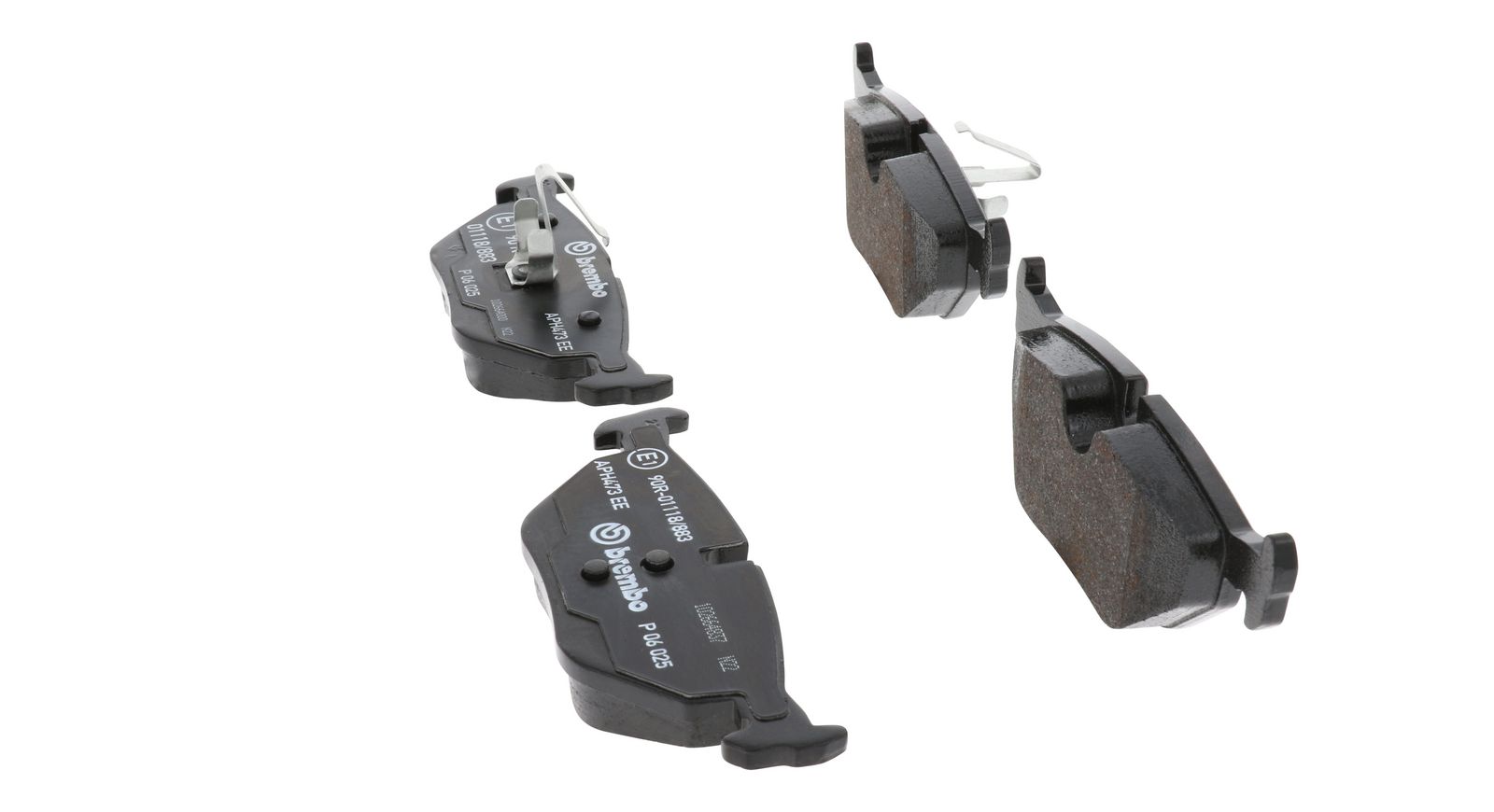 PRIME Low-Met Rear Disc Brake Pad Set - P06025_09