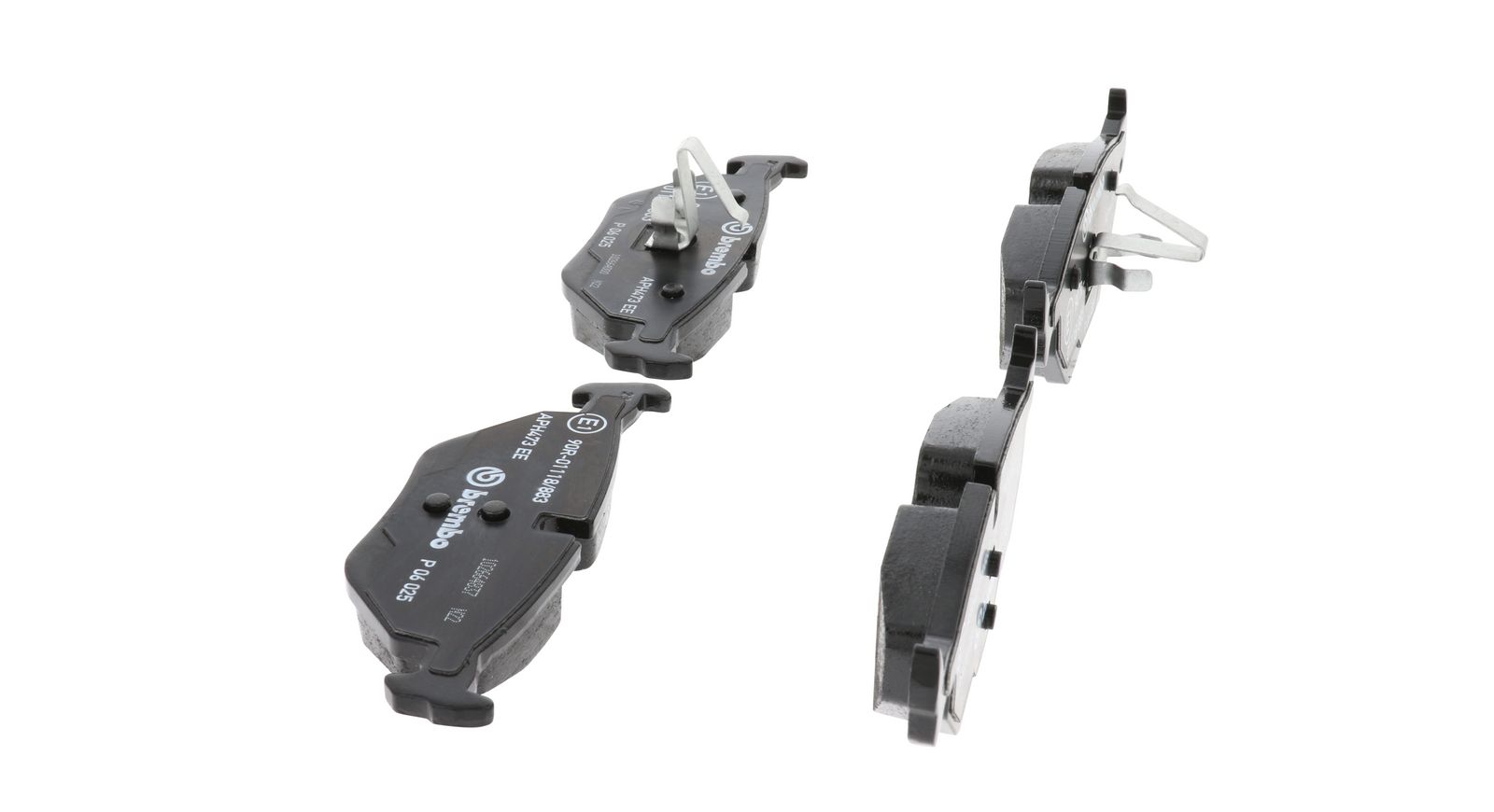PRIME Low-Met Rear Disc Brake Pad Set - P06025_11