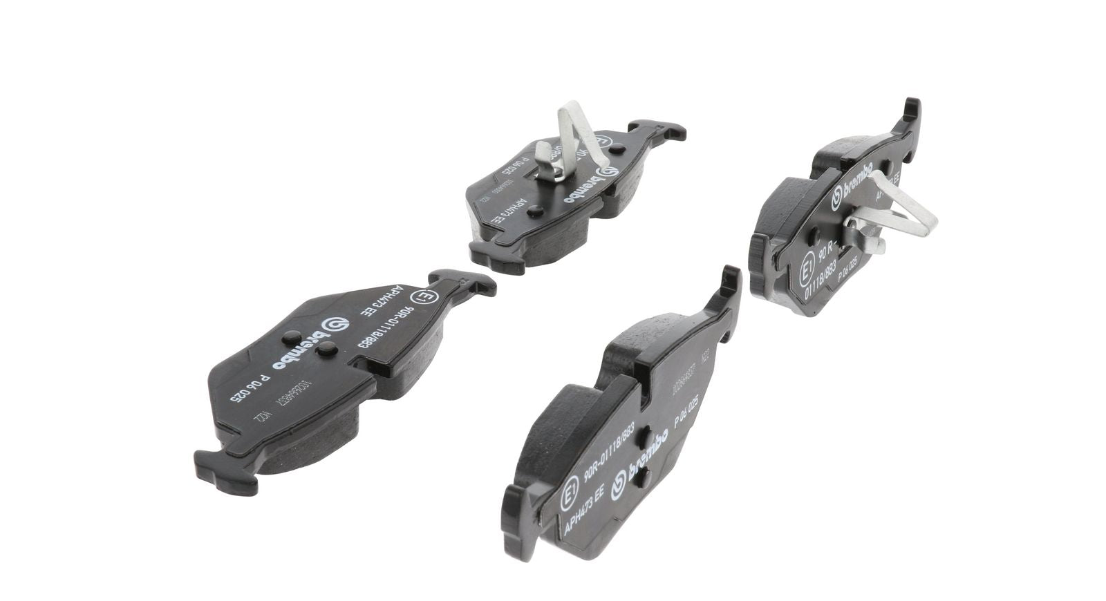PRIME Low-Met Rear Disc Brake Pad Set - P06025_12