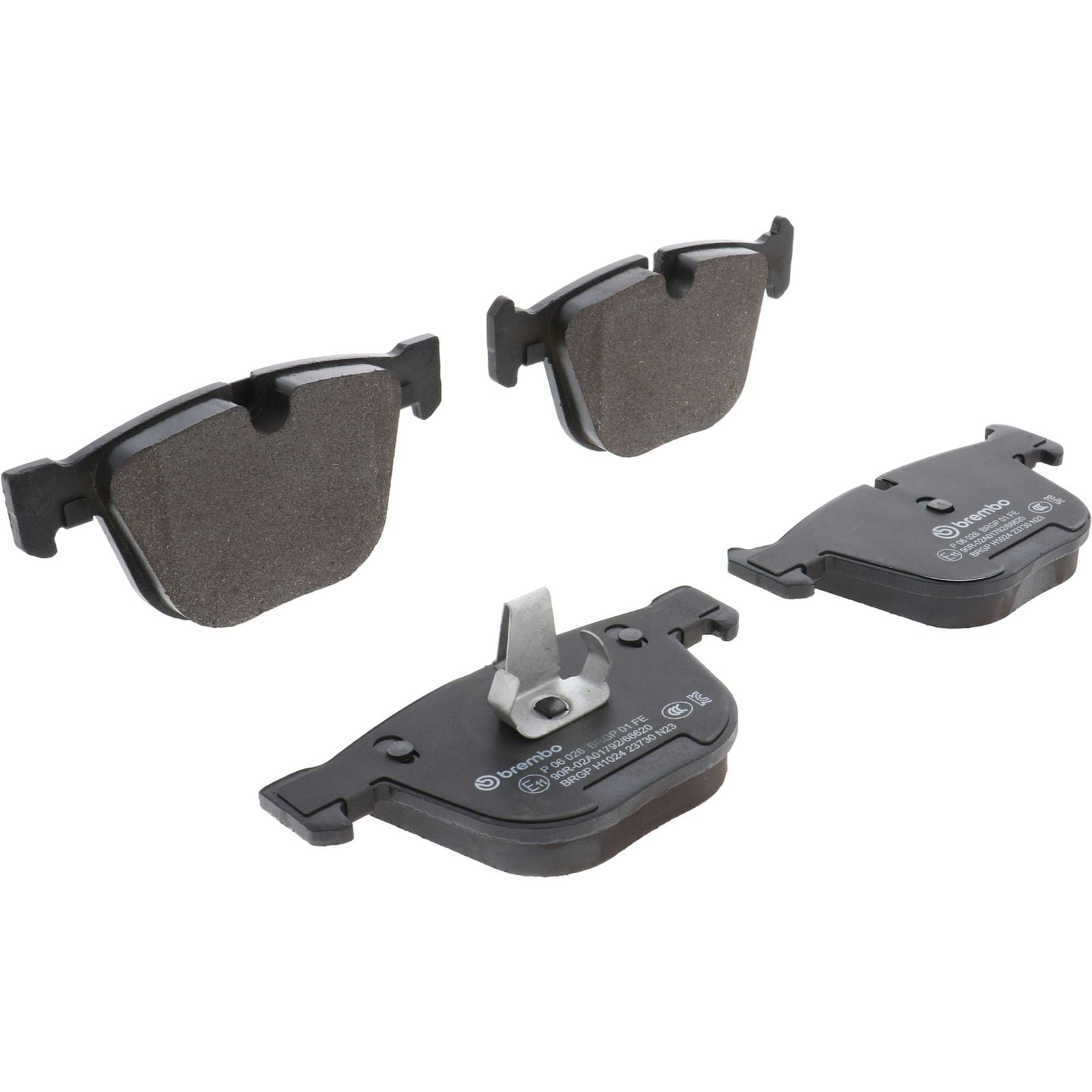 PRIME Low-Met Rear Disc Brake Pad Set - P06026_01