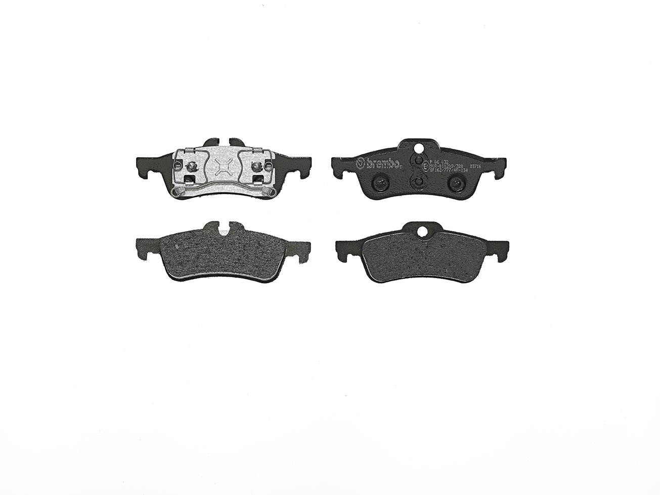 PRIME Low-Met Rear Disc Brake Pad Set - P06032_01