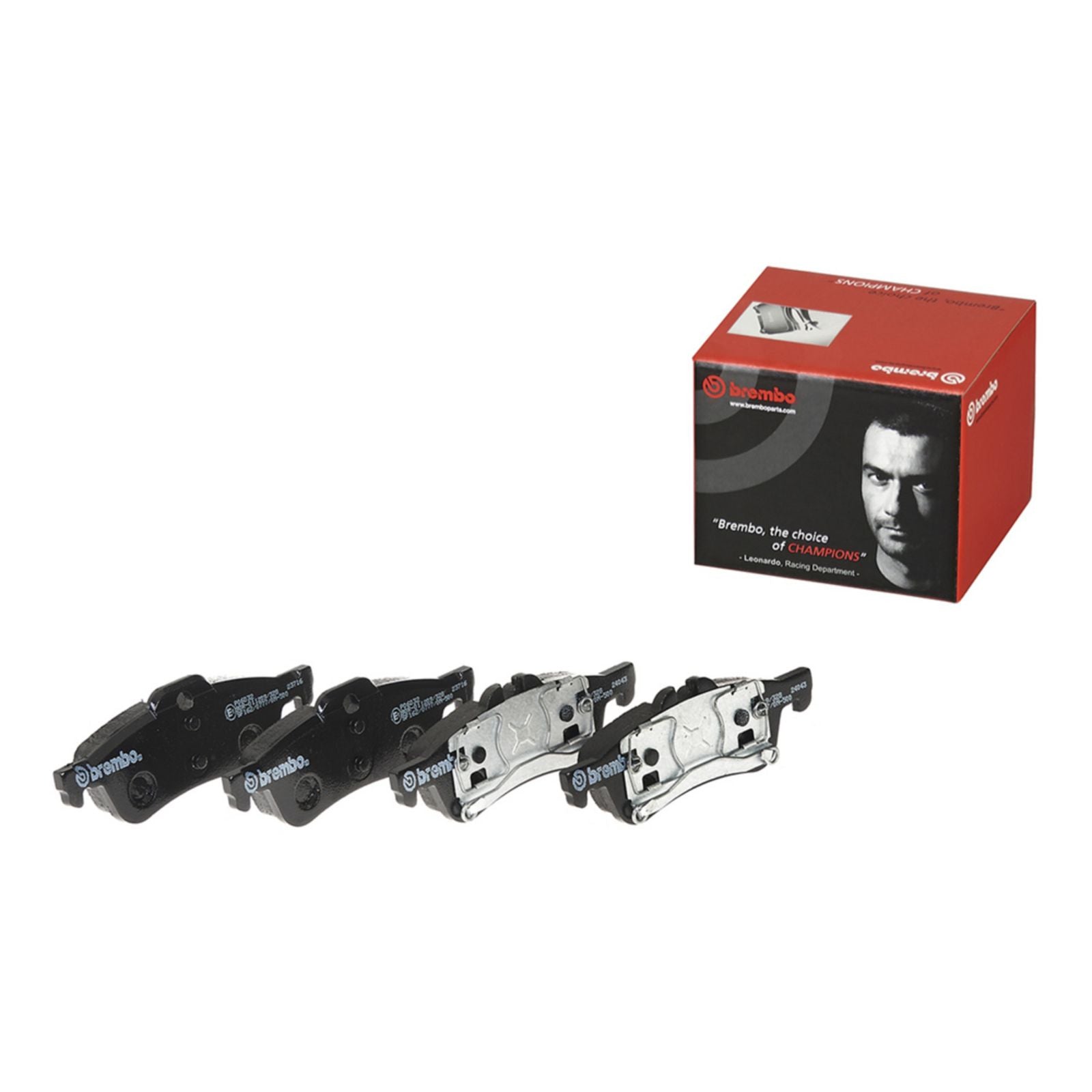 PRIME Low-Met Rear Disc Brake Pad Set - P06032_01