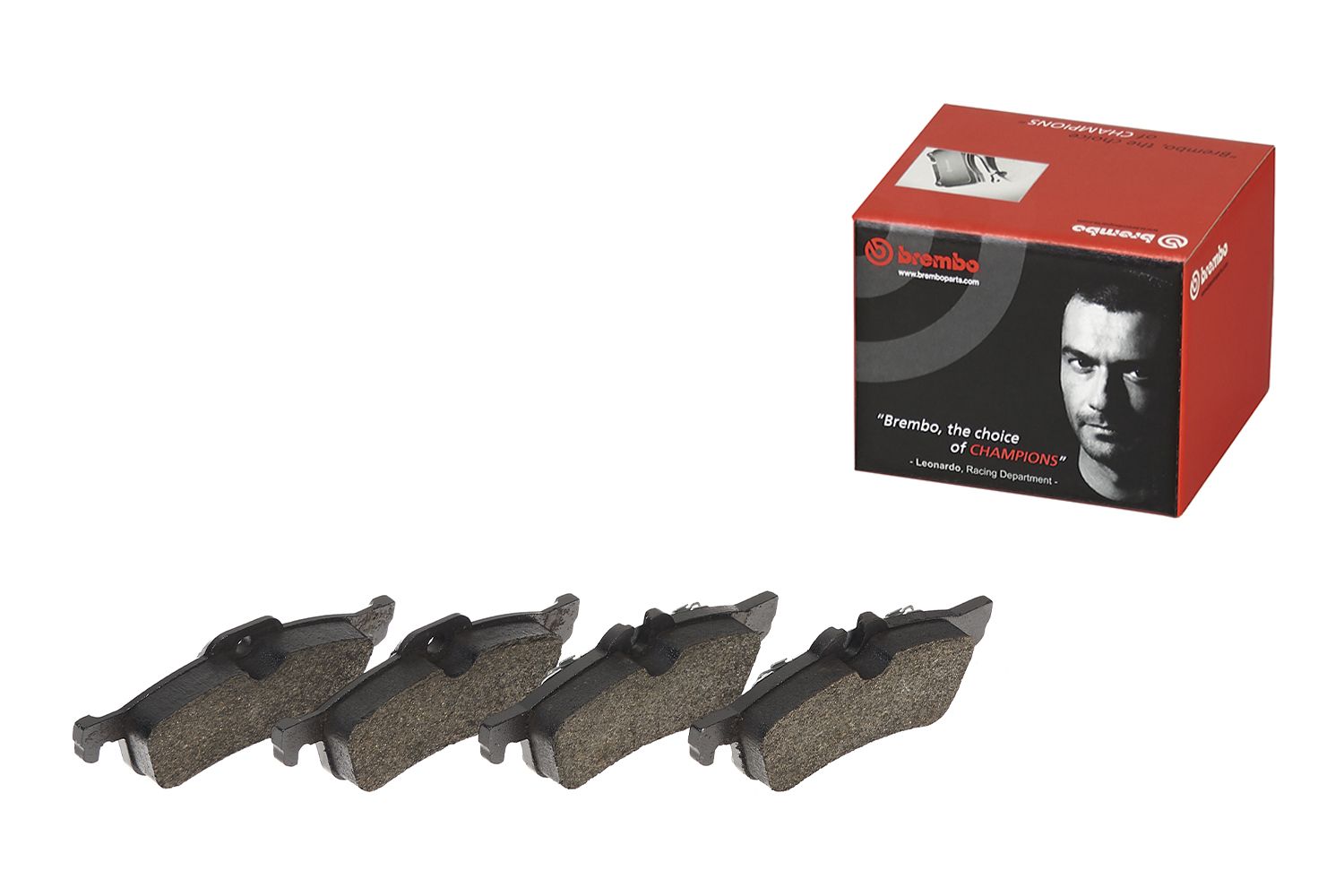 PRIME Low-Met Rear Disc Brake Pad Set - P06032_02