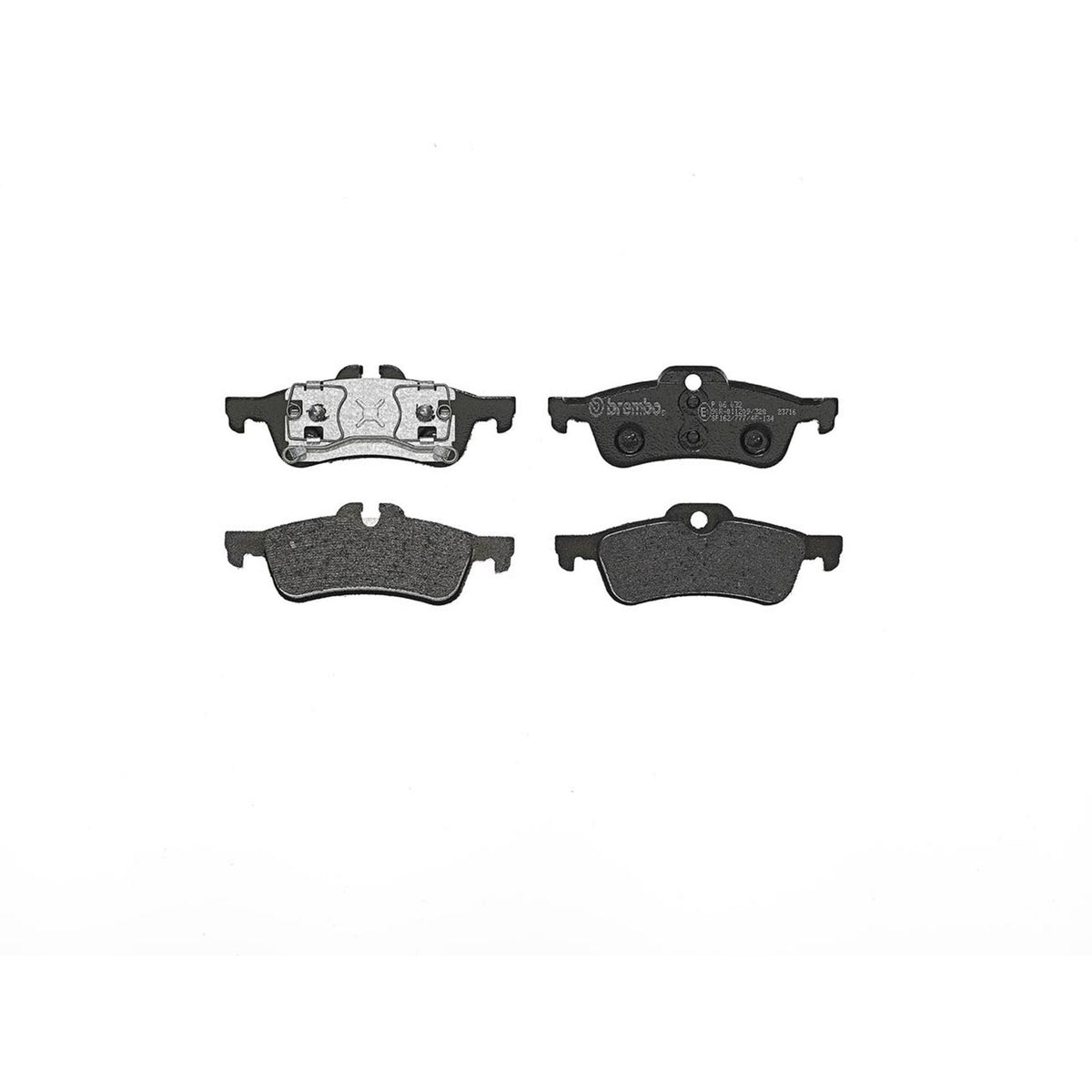 PRIME Low-Met Rear Disc Brake Pad Set - P06032_02