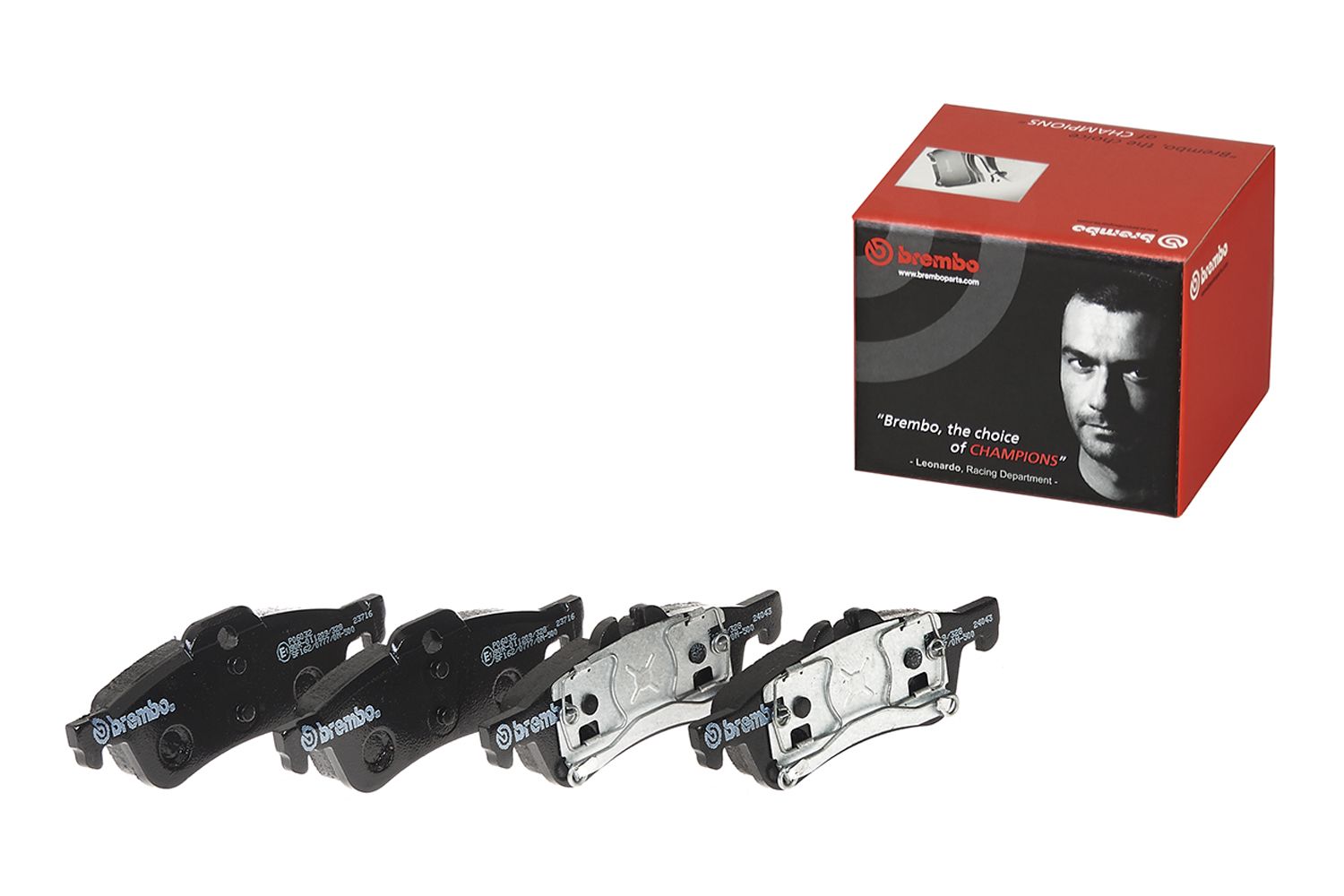 PRIME Low-Met Rear Disc Brake Pad Set - P06032_03