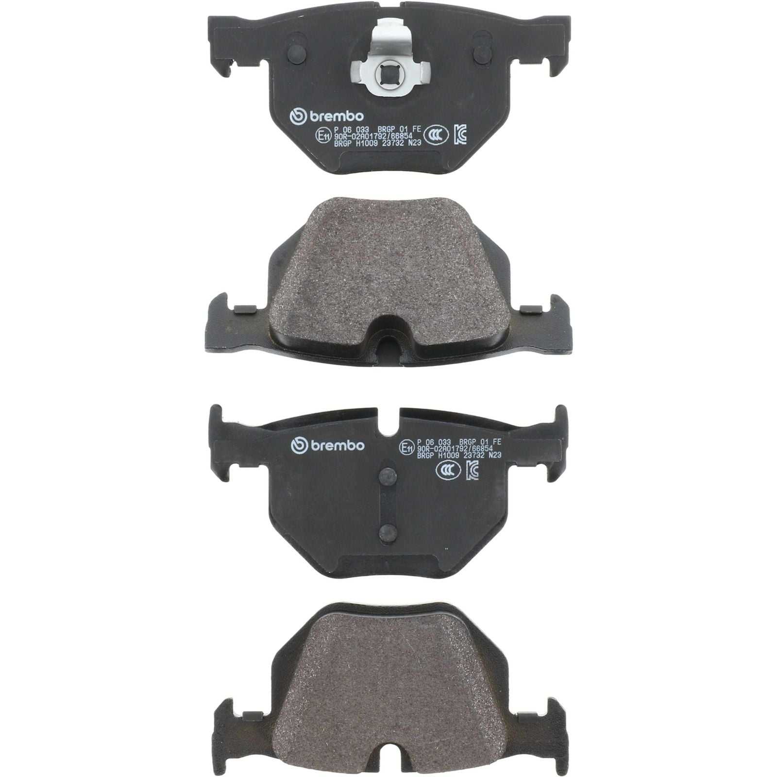 PRIME Low-Met Rear Disc Brake Pad Set - P06033_04