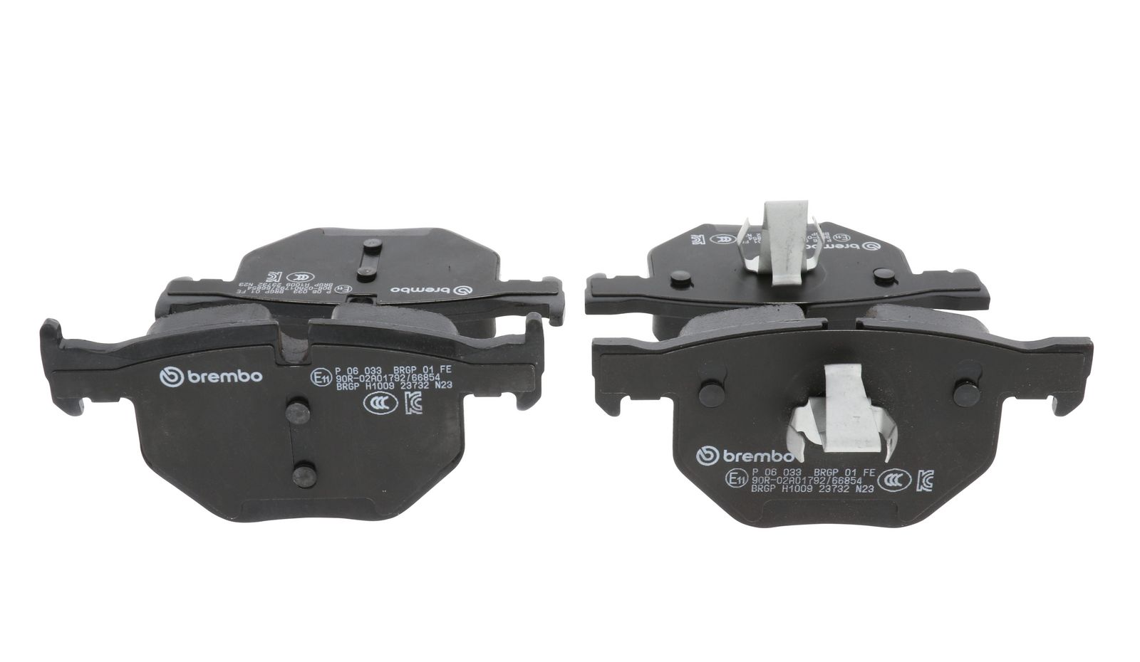 PRIME Low-Met Rear Disc Brake Pad Set - P06033_17