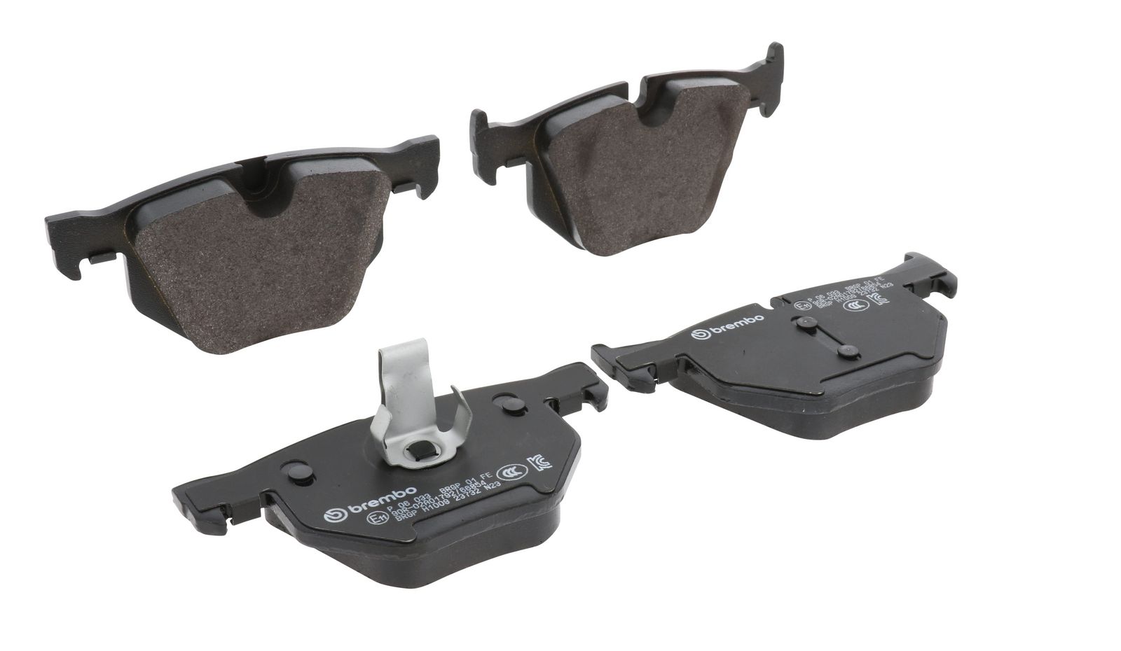 PRIME Low-Met Rear Disc Brake Pad Set - P06033_27