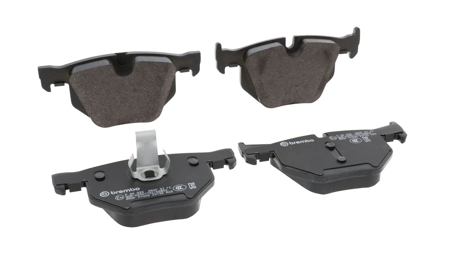 PRIME Low-Met Rear Disc Brake Pad Set - P06033_28