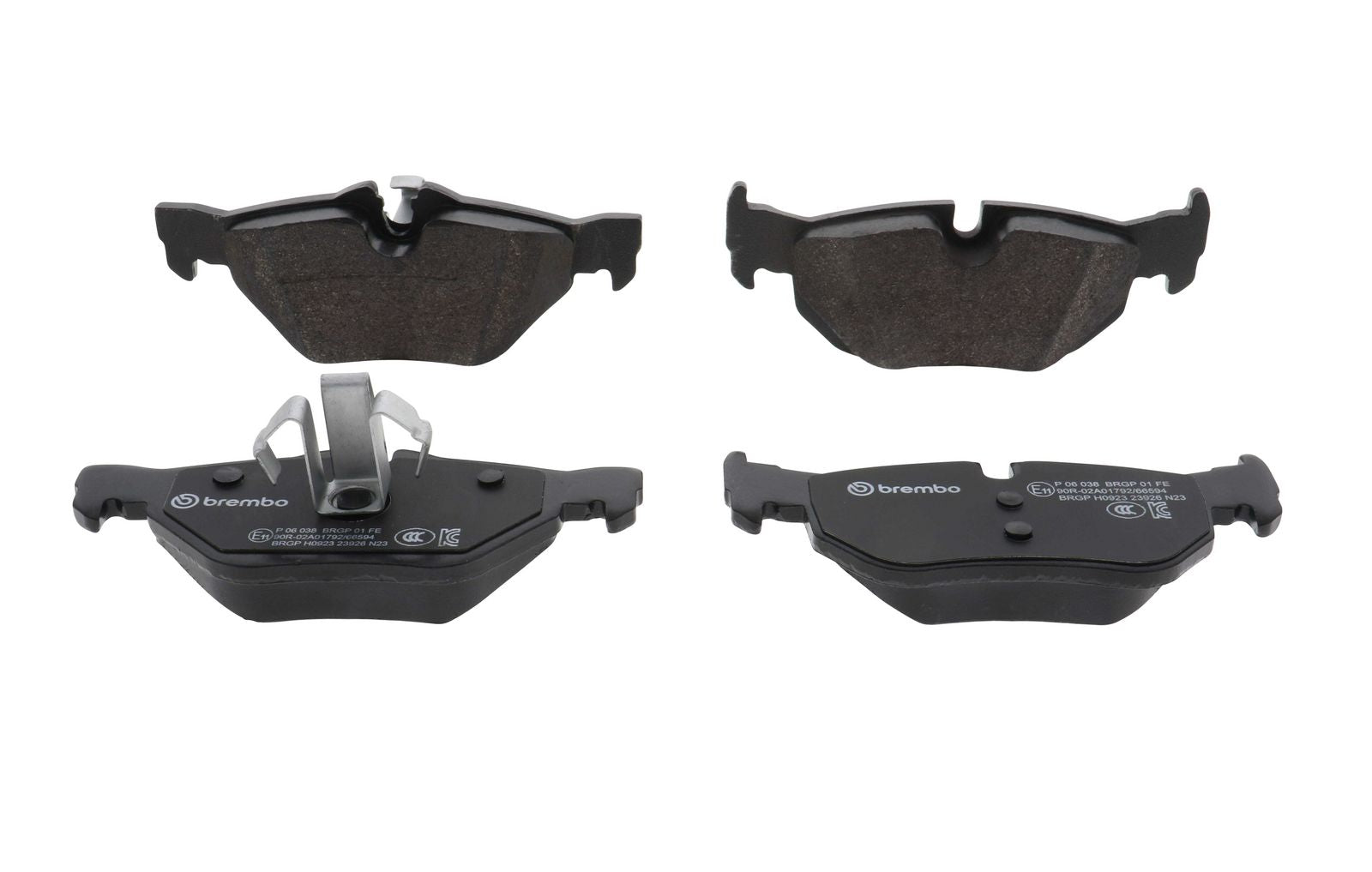 PRIME Low-Met Rear Disc Brake Pad Set - P06038_03