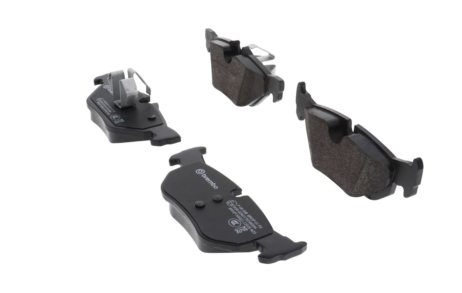 PRIME Low-Met Rear Disc Brake Pad Set - P06038_07