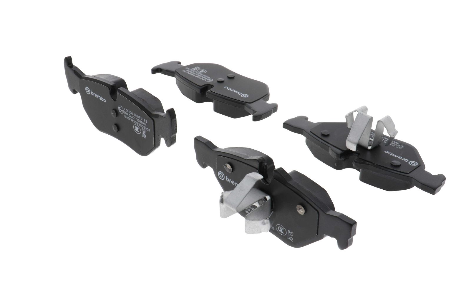PRIME Low-Met Rear Disc Brake Pad Set - P06038_18