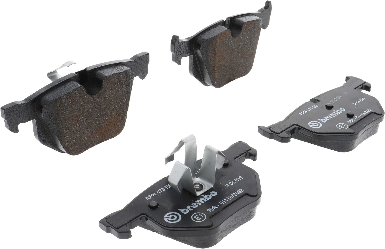 PRIME Low-Met Rear Disc Brake Pad Set - P06039_02