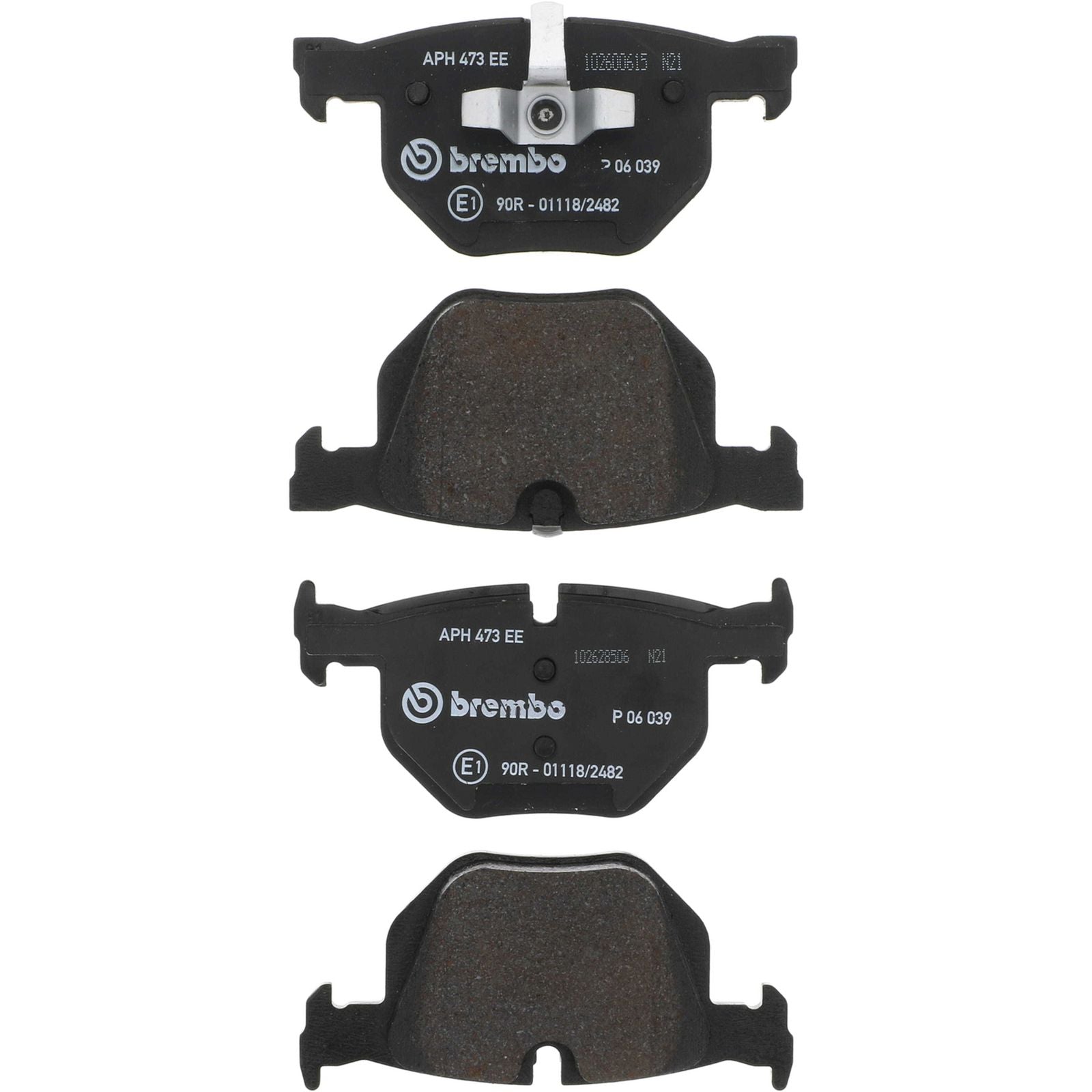 PRIME Low-Met Rear Disc Brake Pad Set - P06039_04