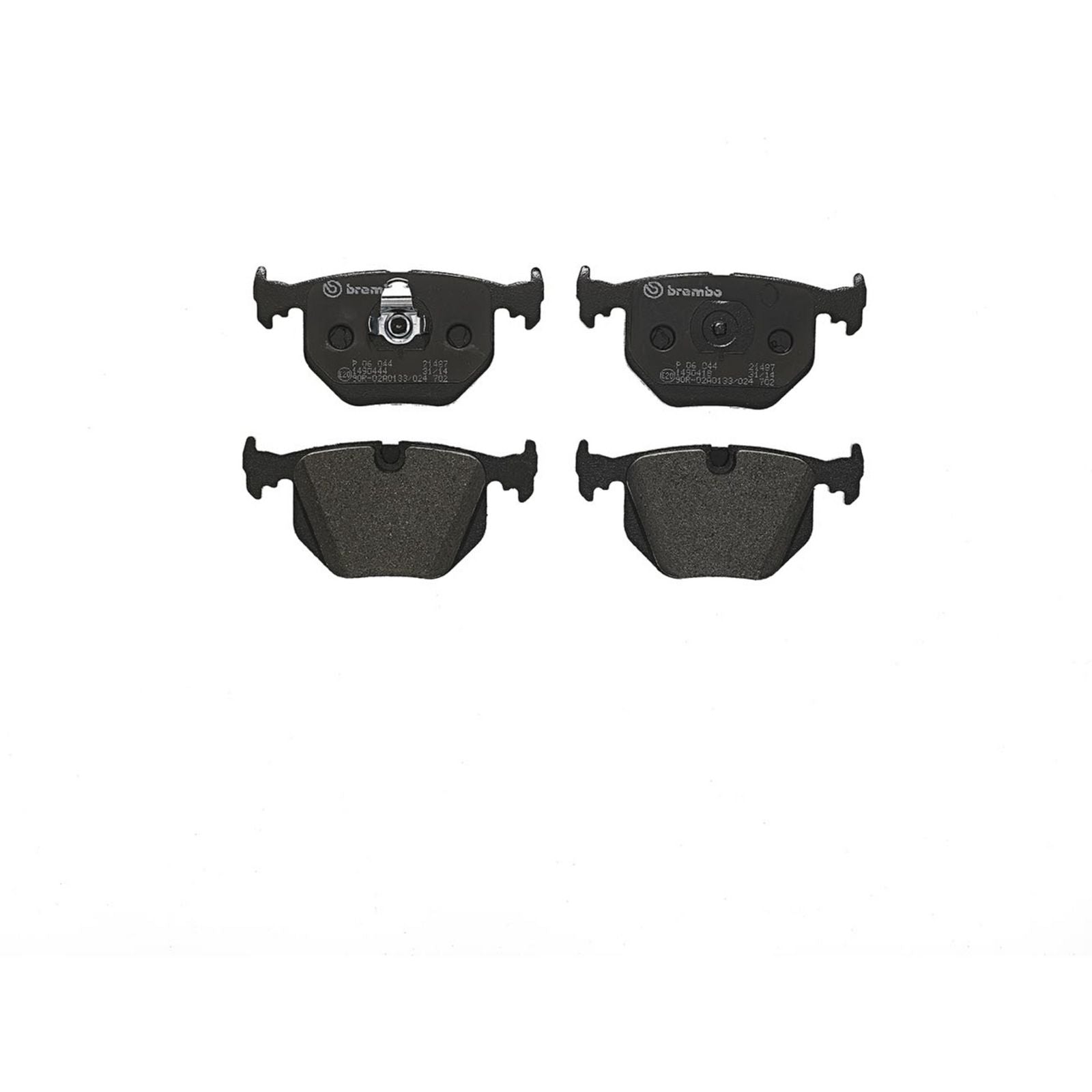 PRIME Low-Met Rear Disc Brake Pad Set - P06044_01