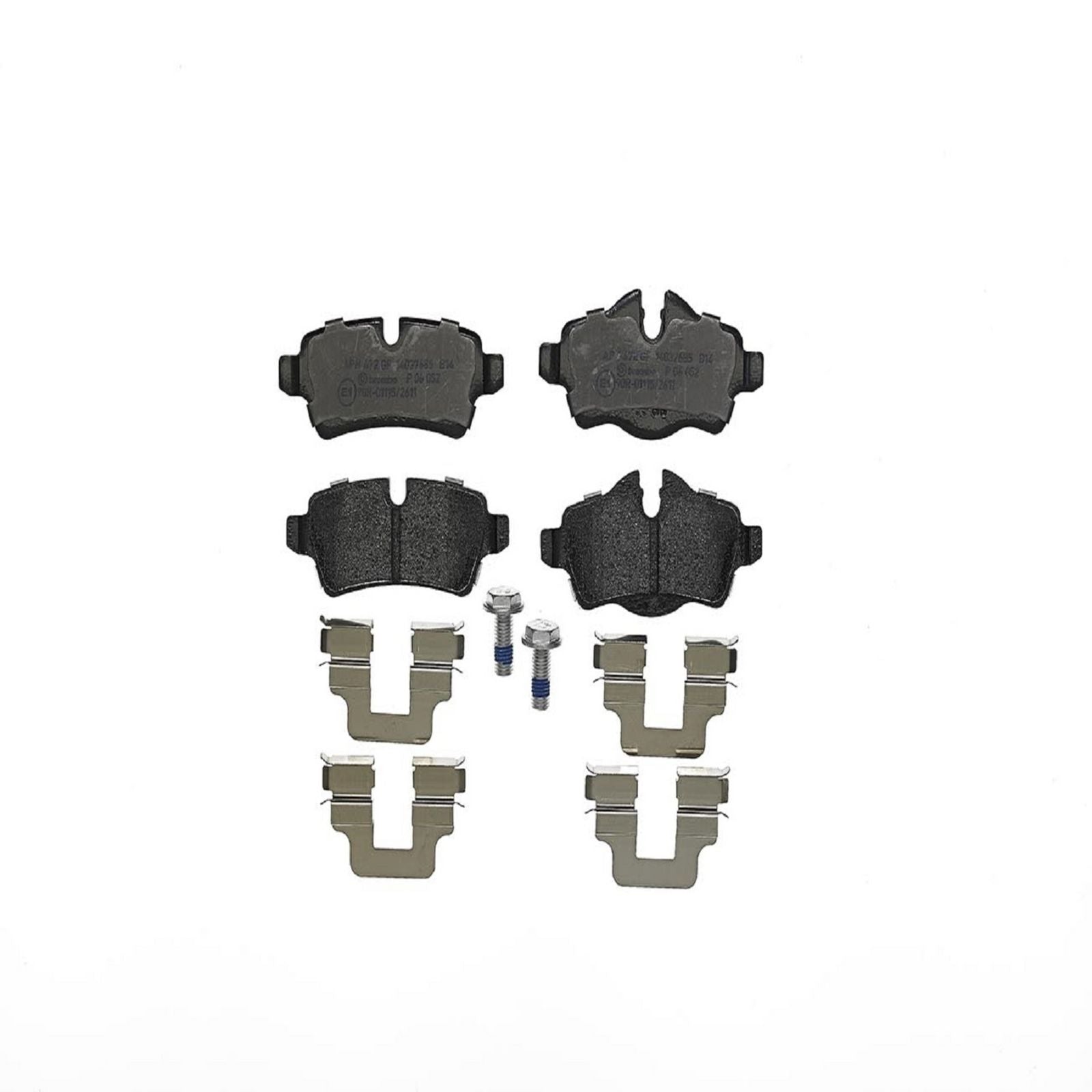 PRIME Low-Met Rear Disc Brake Pad Set - P06052_02