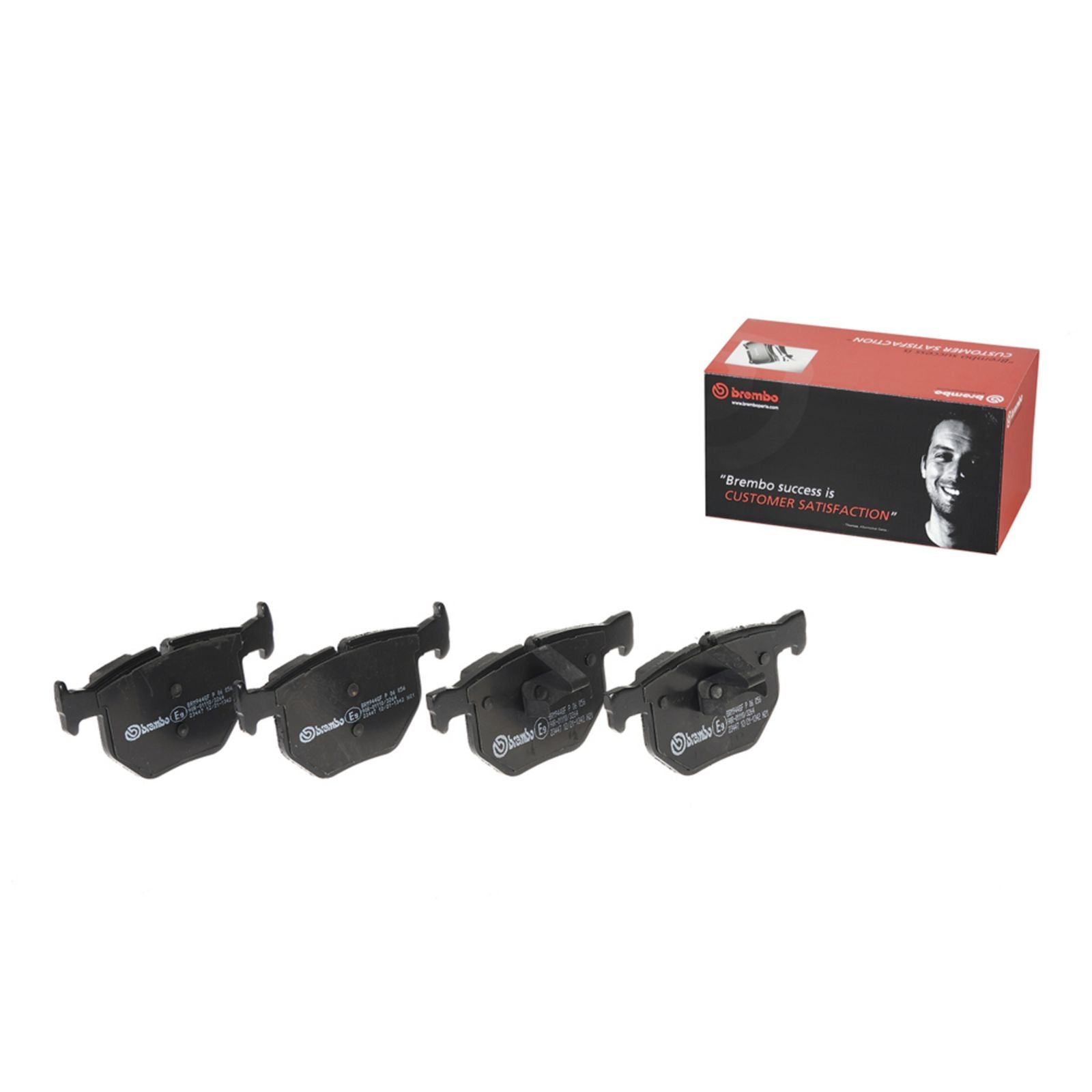 PRIME Low-Met Rear Disc Brake Pad Set - P06056_28