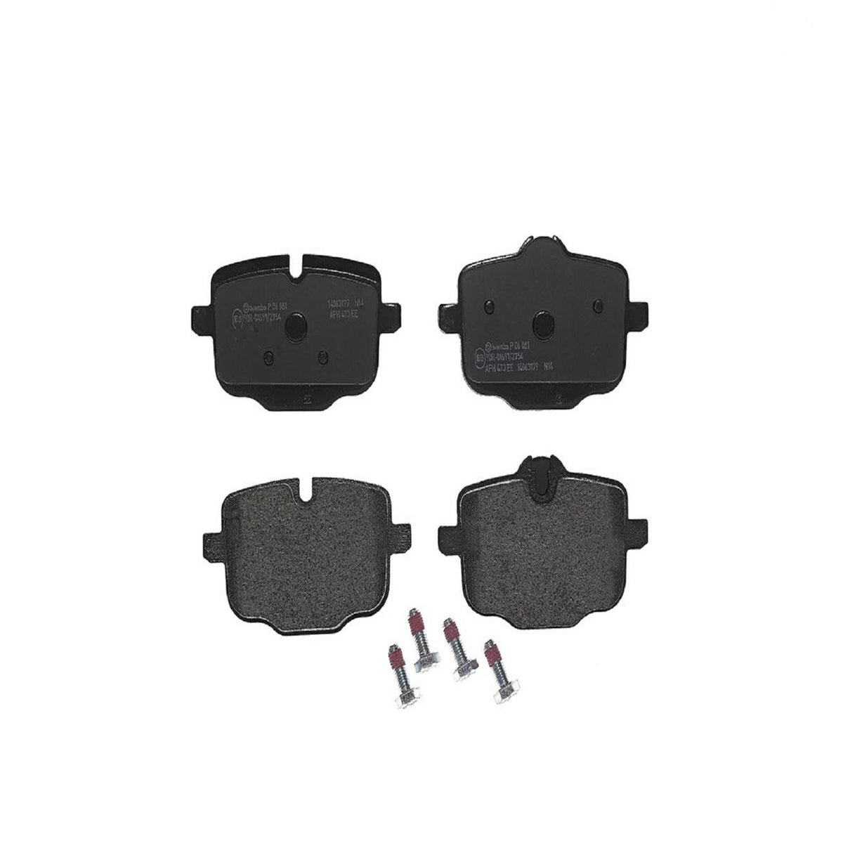 PRIME Low-Met Rear Disc Brake Pad Set - P06061_02