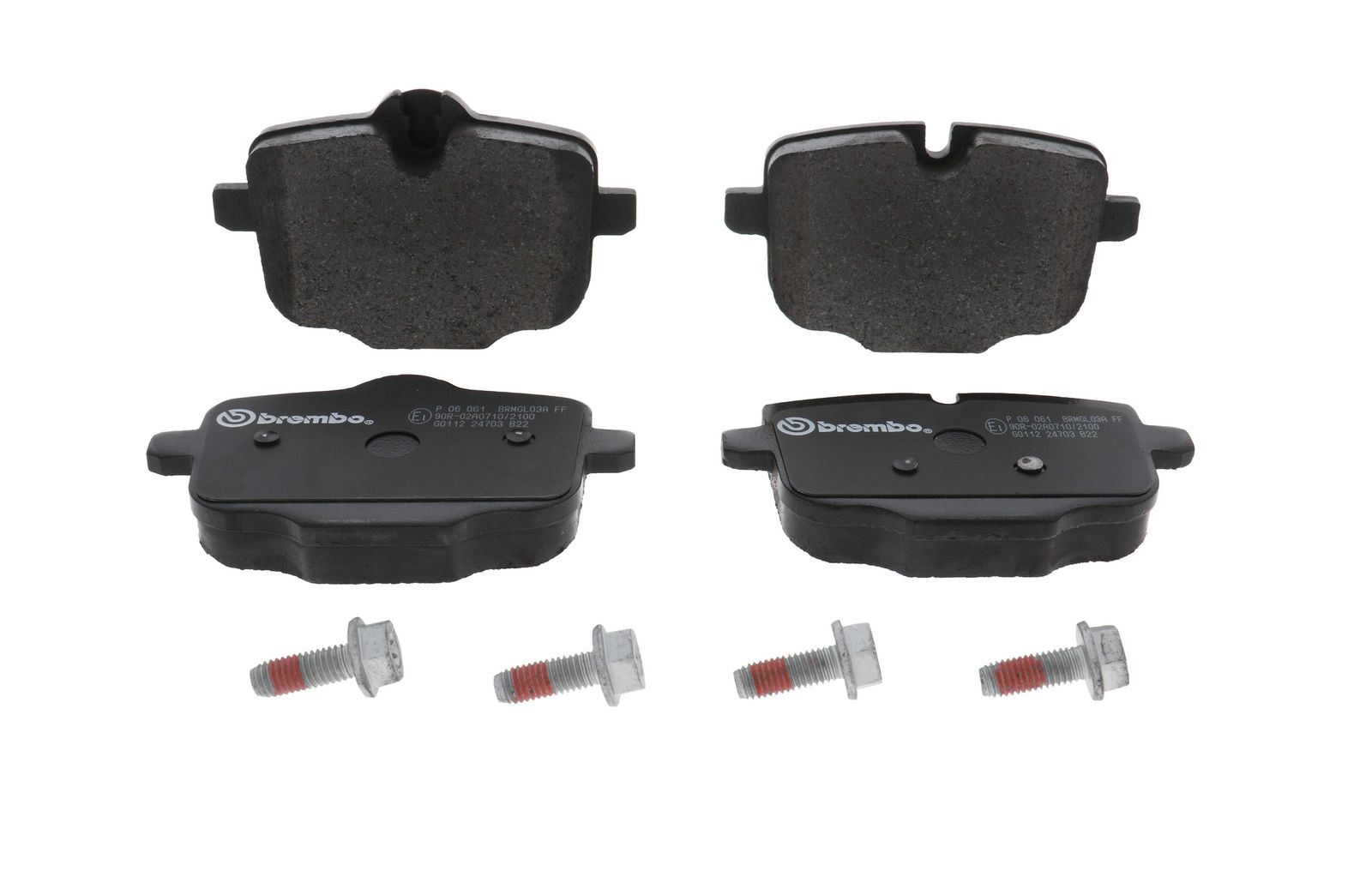 PRIME Low-Met Rear Disc Brake Pad Set - P06061_03
