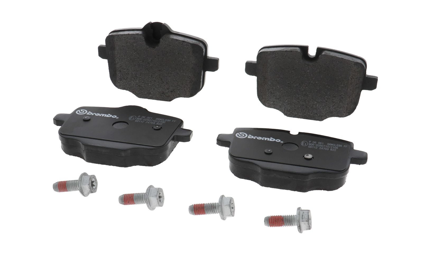 PRIME Low-Met Rear Disc Brake Pad Set - P06061_04