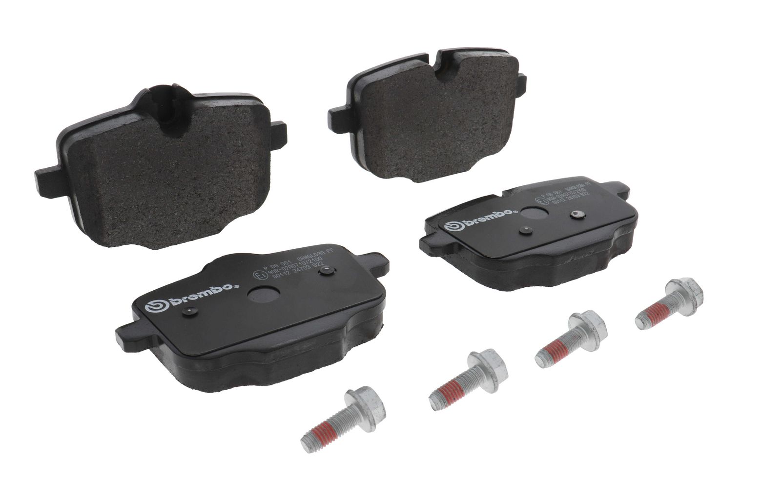 PRIME Low-Met Rear Disc Brake Pad Set - P06061_25