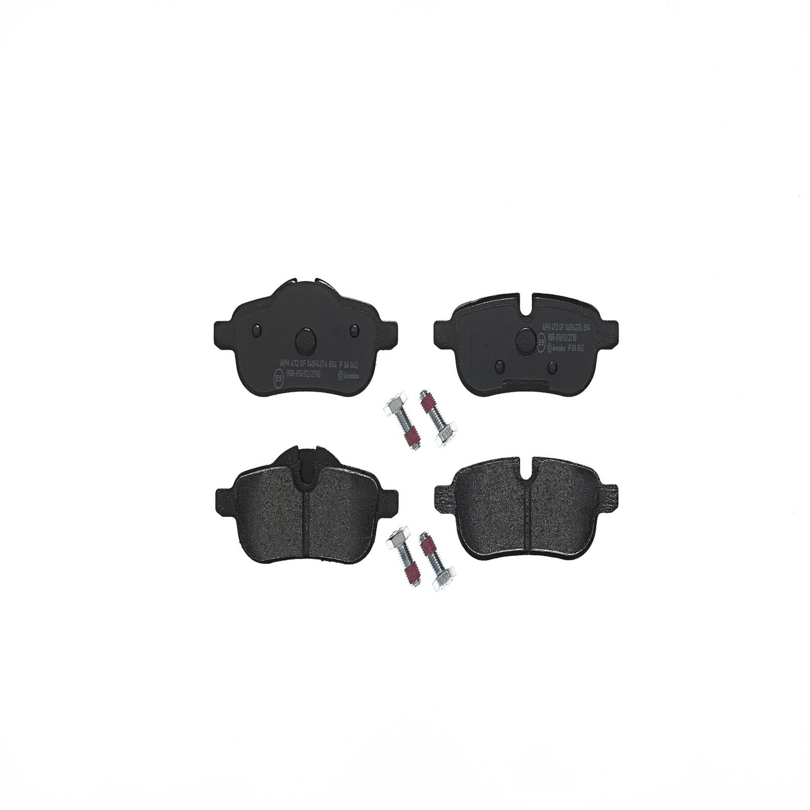 PRIME Low-Met Rear Disc Brake Pad Set - P06062_02