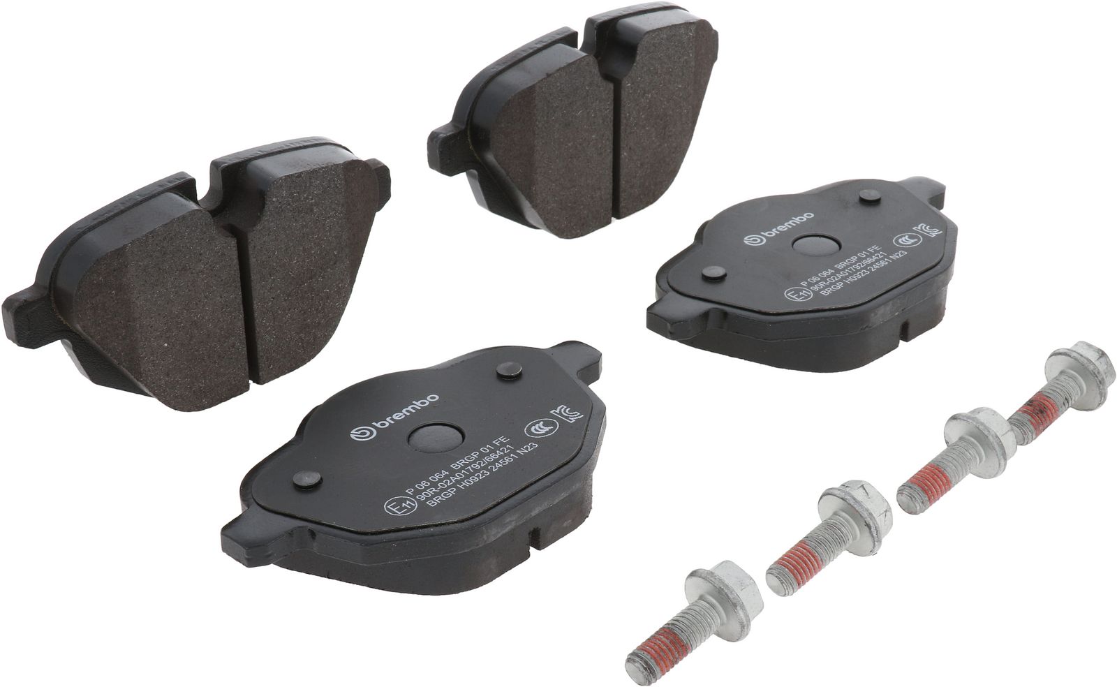 PRIME Low-Met Rear Disc Brake Pad Set - P06064_02