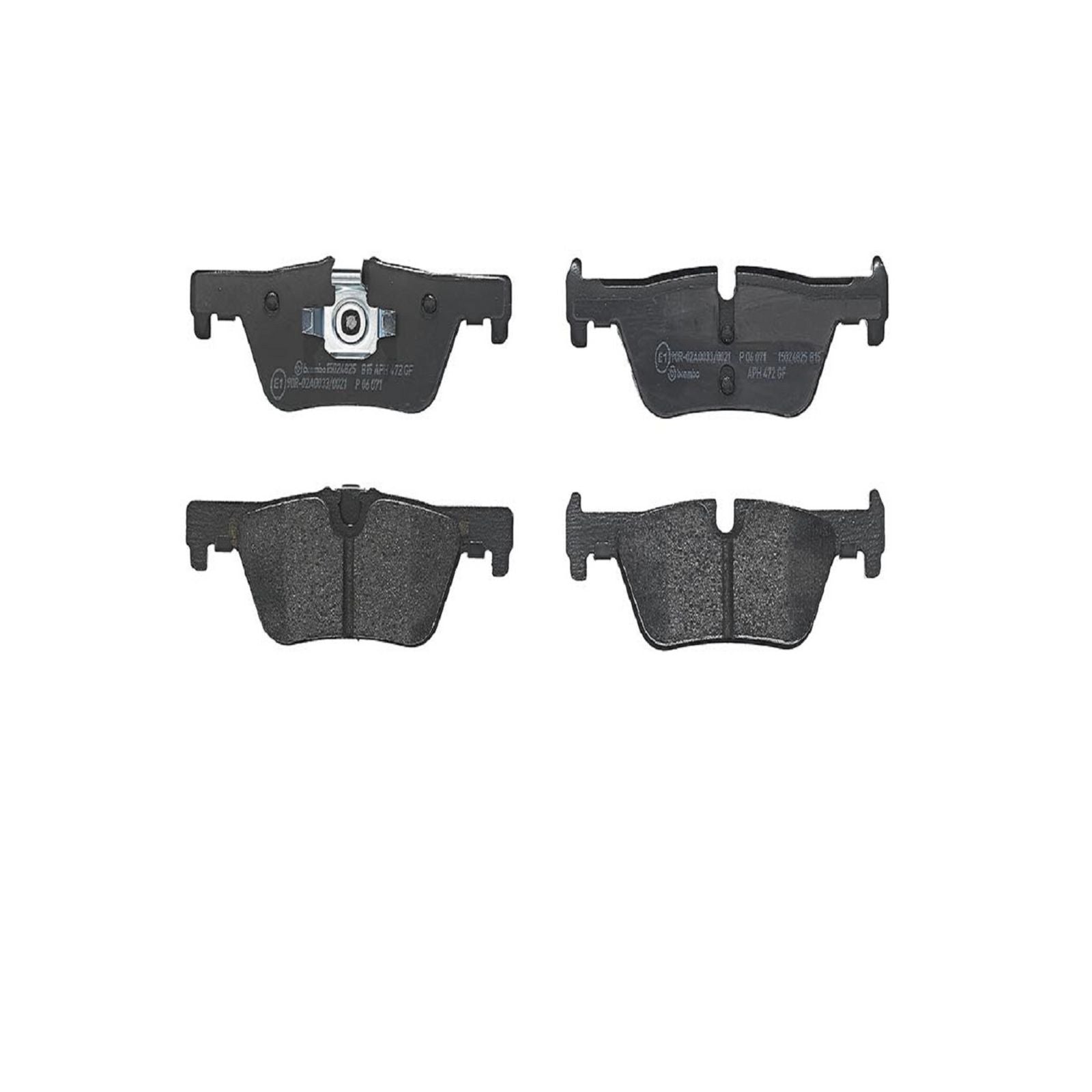 PRIME Low-Met Rear Disc Brake Pad Set - P06071_02