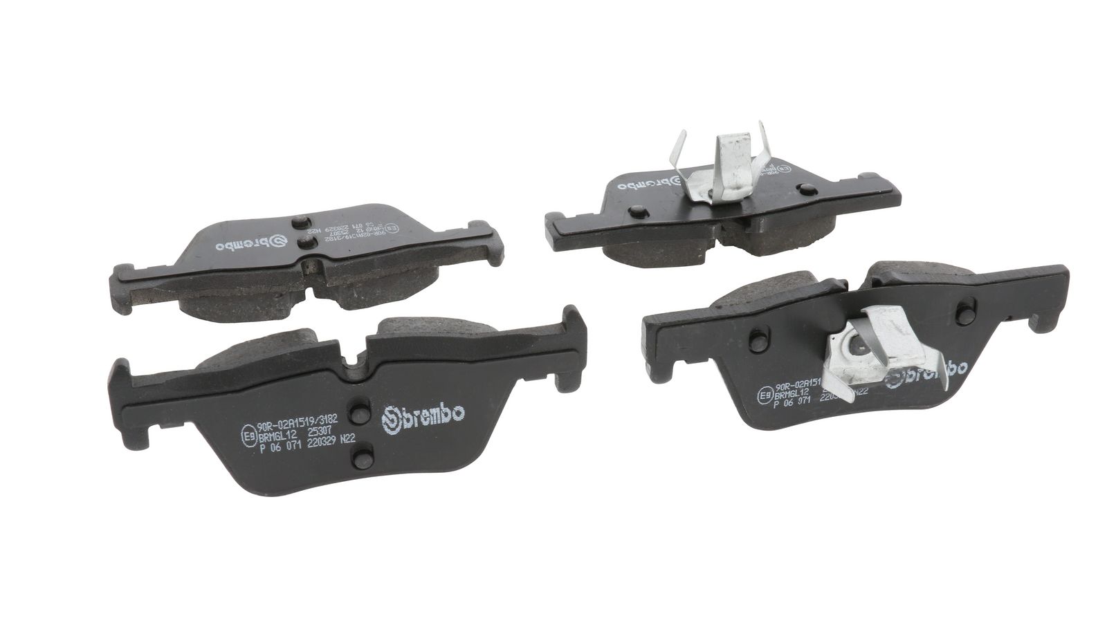 PRIME Low-Met Rear Disc Brake Pad Set - P06071_14