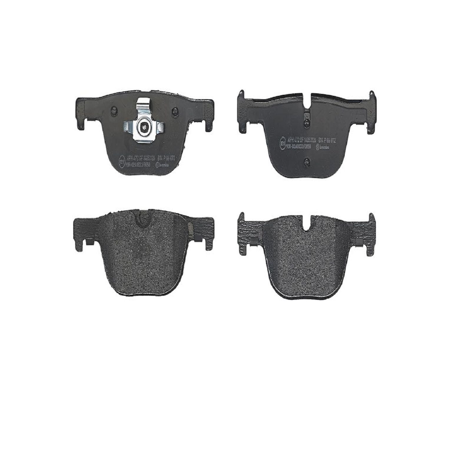 PRIME Low-Met Rear Disc Brake Pad Set - P06072_02